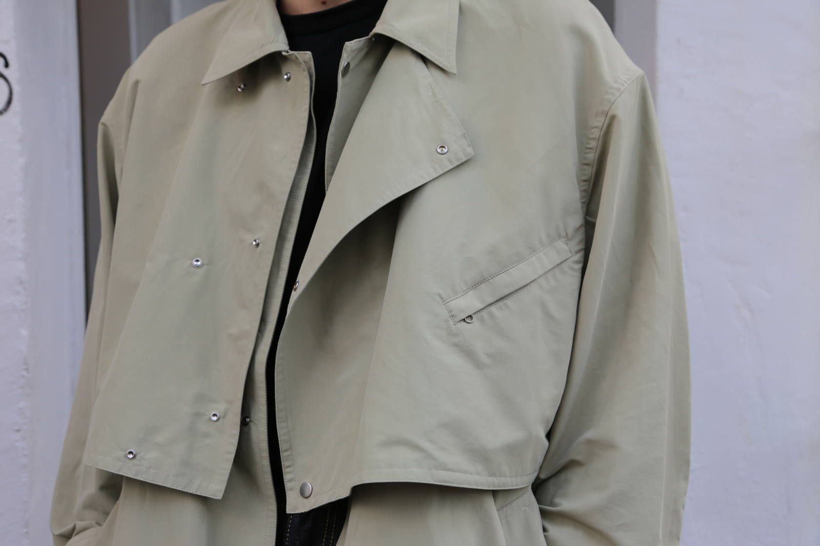 YOKE DETACHABLE DUSTER COAT style.2020.2.22 | 809 | MARK