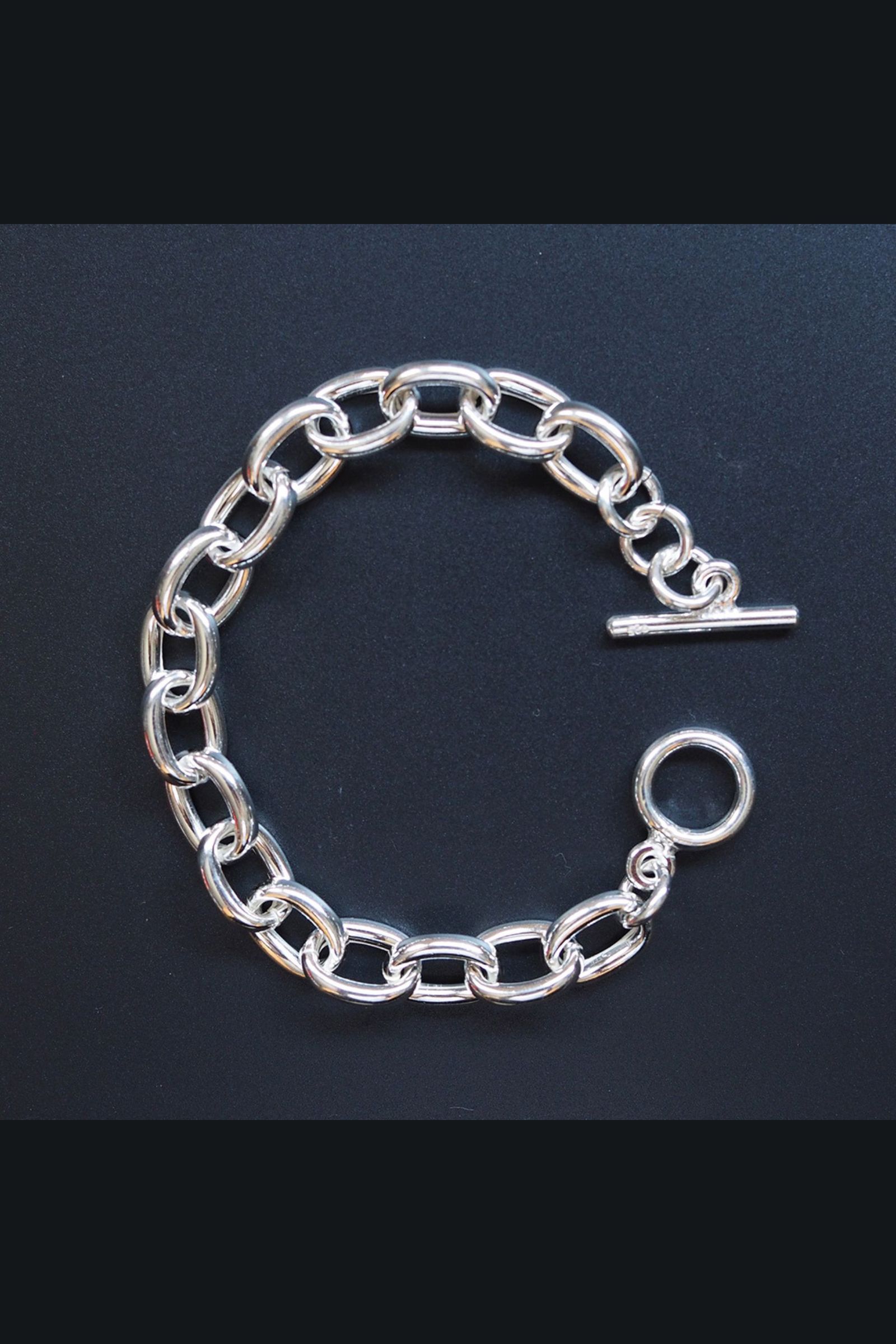 INTERIM - TAXCO SILVER MEDIUM CHAIN BRACELET | SILVER925