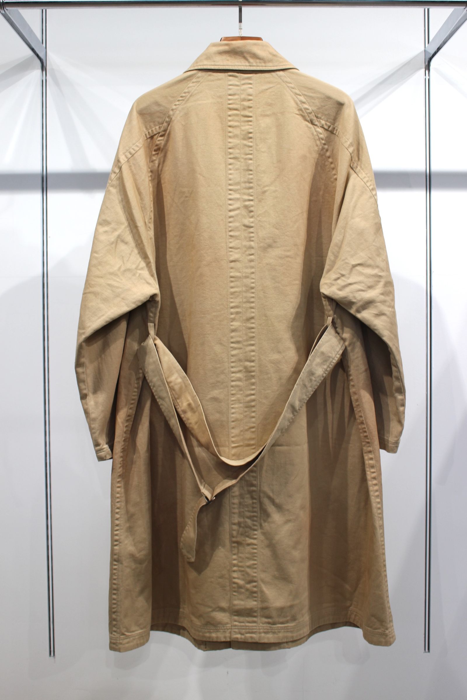 ANCELLM - DRILL BALMACAAN COAT | BEIGE | コート | NapsNote