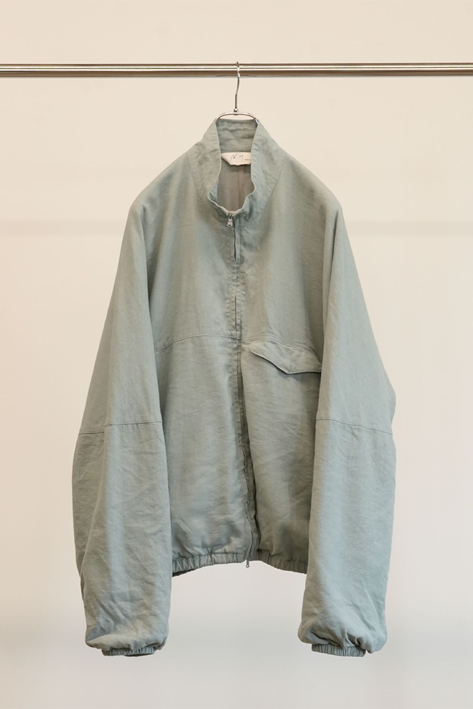 ANCELLM - SILK NEP KIMONO BLOUSON | SAX | ブルゾン | NapsNote