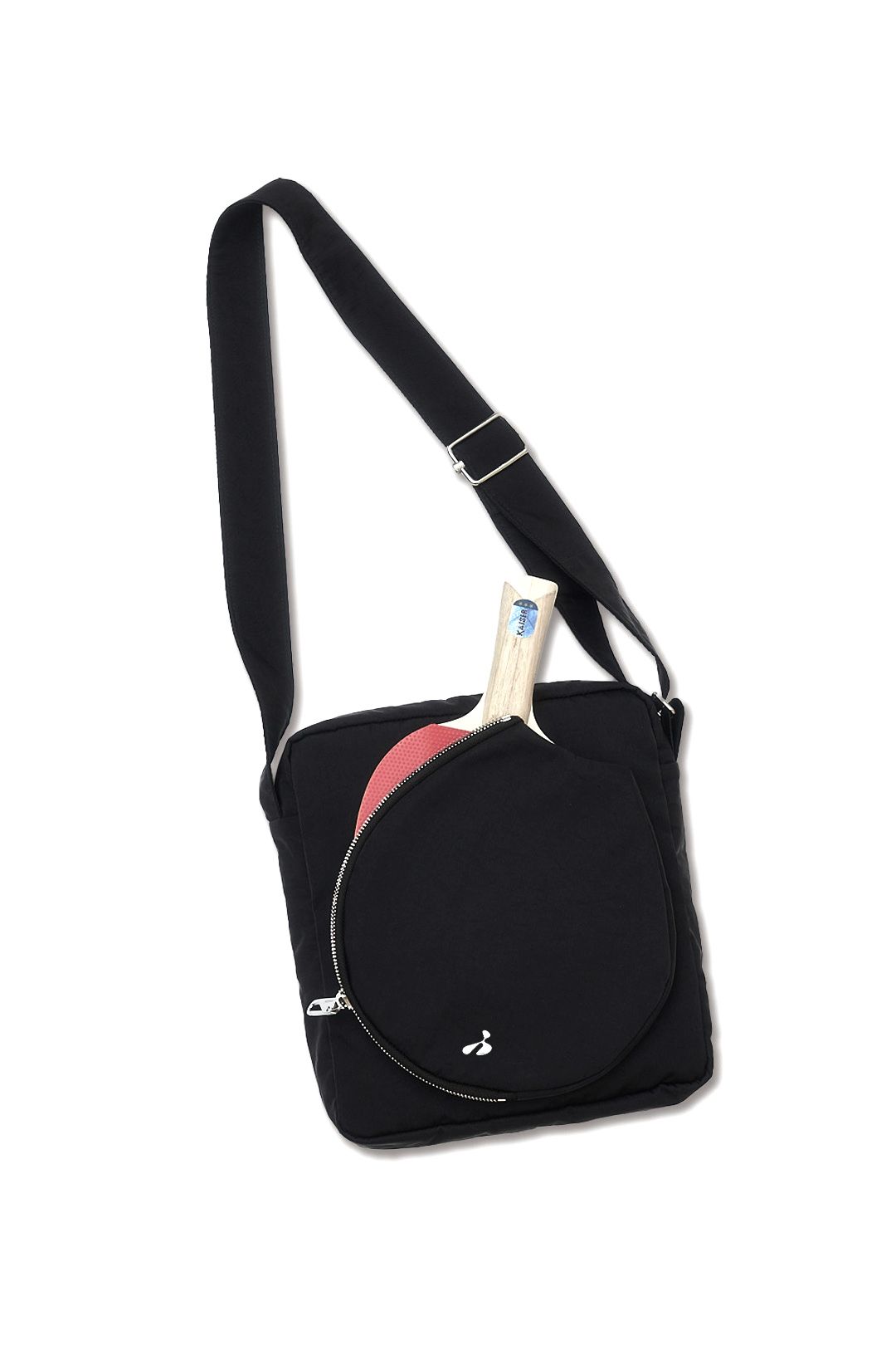 HIDAKA メッセンジャーバッグ black HIDAKA/ PING-PONG MESSENGER BAG