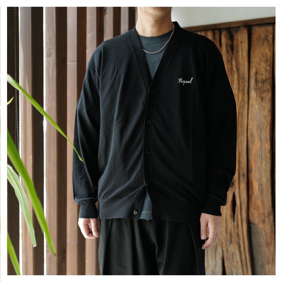 SEQUEL - SQ-25SS-KN-02 KNIT CARDIGAN | River