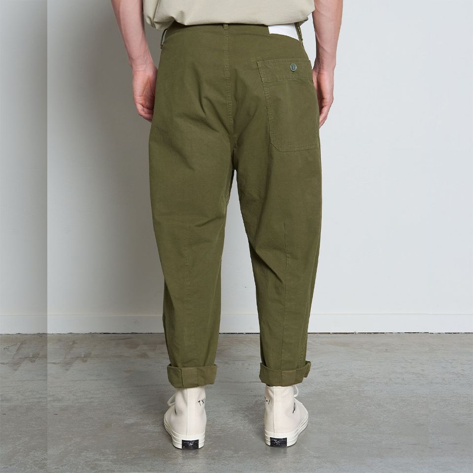 APPLIED ART FORMS - 【LAST1 M】JAPANESE CARGO MILITARY GREEN . | River