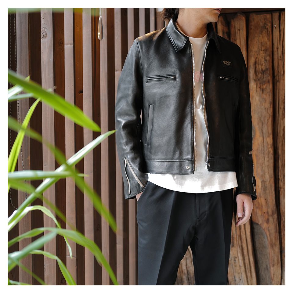 【極美品】Lewis Leathers / ドミネーター ラットランドシープ 4K) Lewis Leathers is here! Introducing Dominator (Rutland