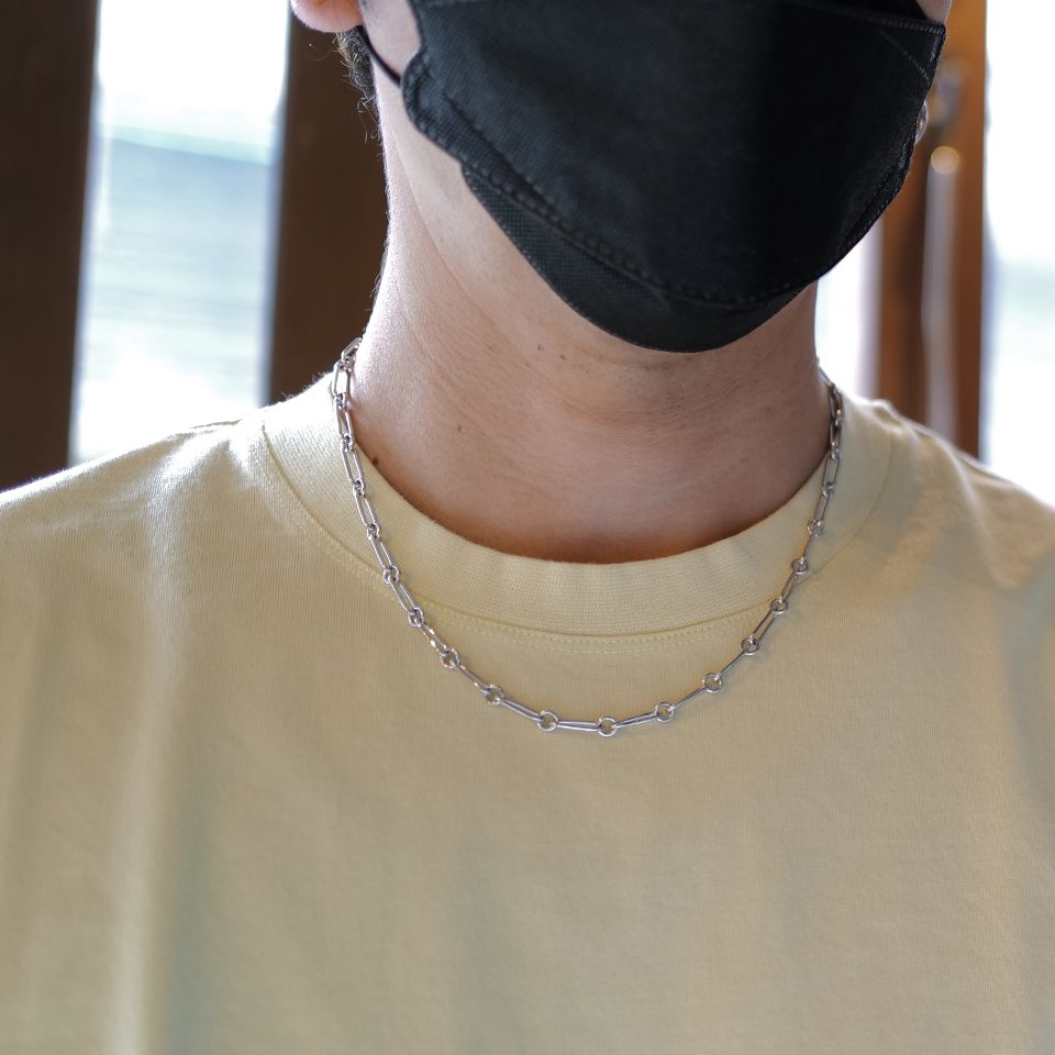 TOMWOOD - Box Chain Large 20.5Inch(52cm) / チェーンネックレス