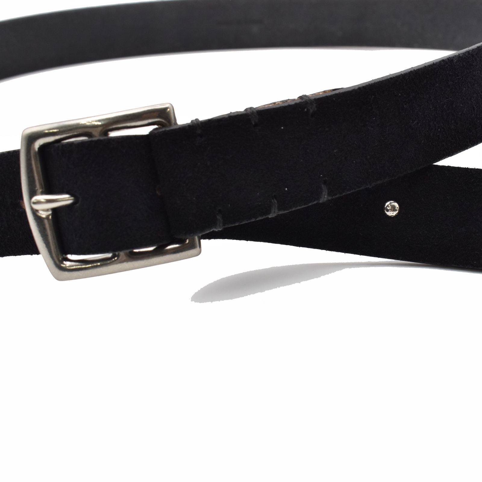 MINEDENIM - Suede Leather Belt | River
