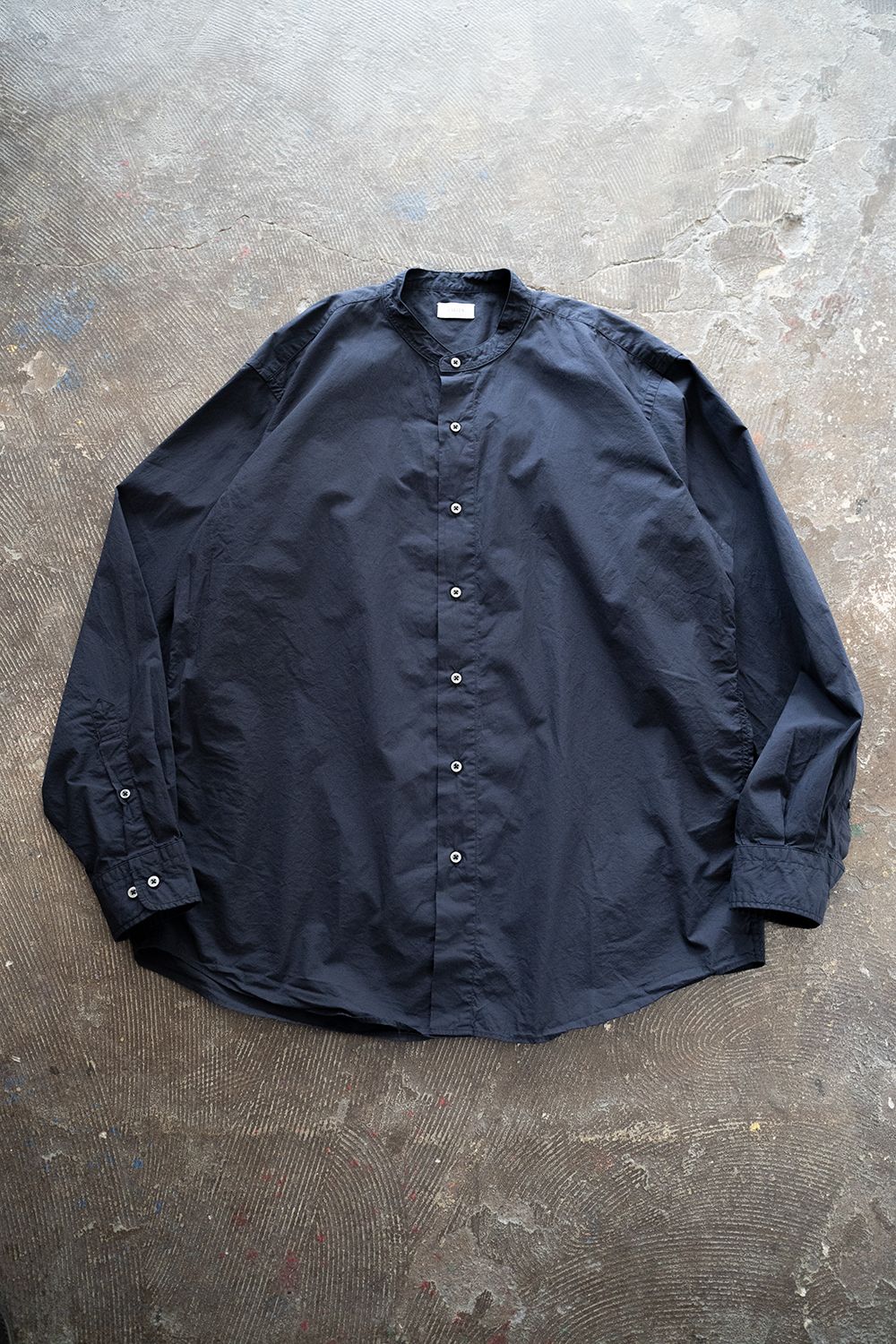 CIOTA - 【ラスト1点】スビンコットンタイプライターバンドカラー