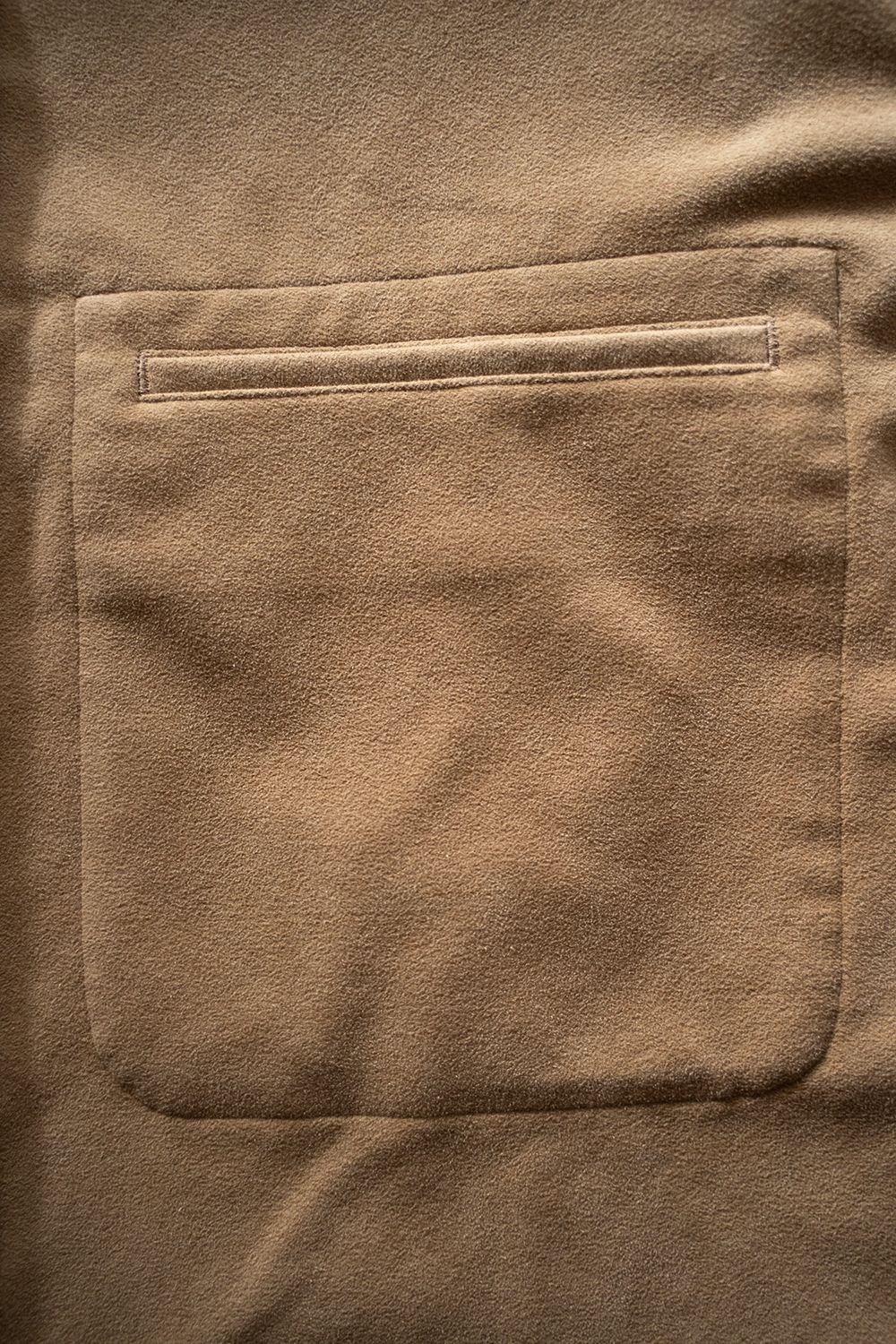 STILL BY HAND - 【ラスト1点】【25AW】フェイクスウェードシャツ