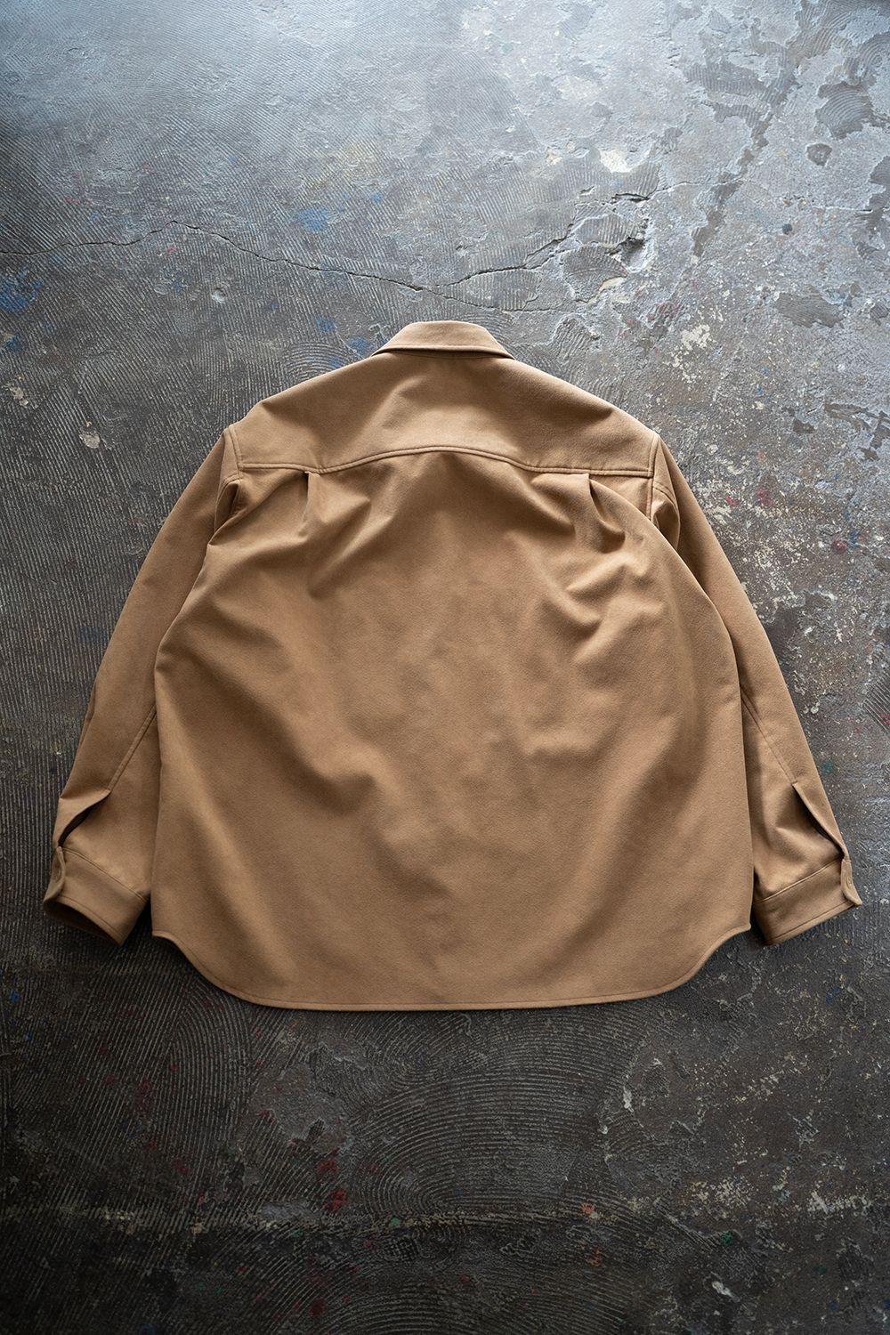 STILL BY HAND - 【ラスト1点】【25AW】フェイクスウェードシャツ