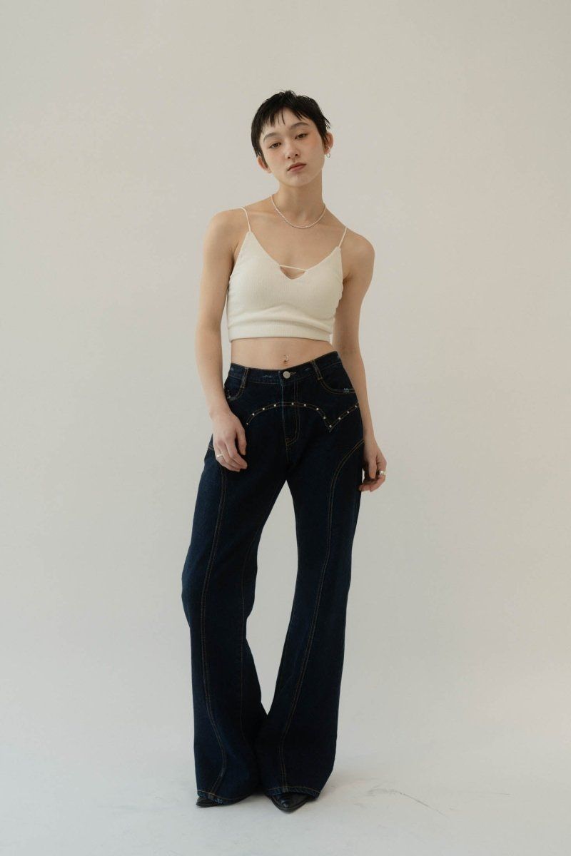 Knuth Marf - bell bottom denim pants(unisex) / ベルボトム デニム