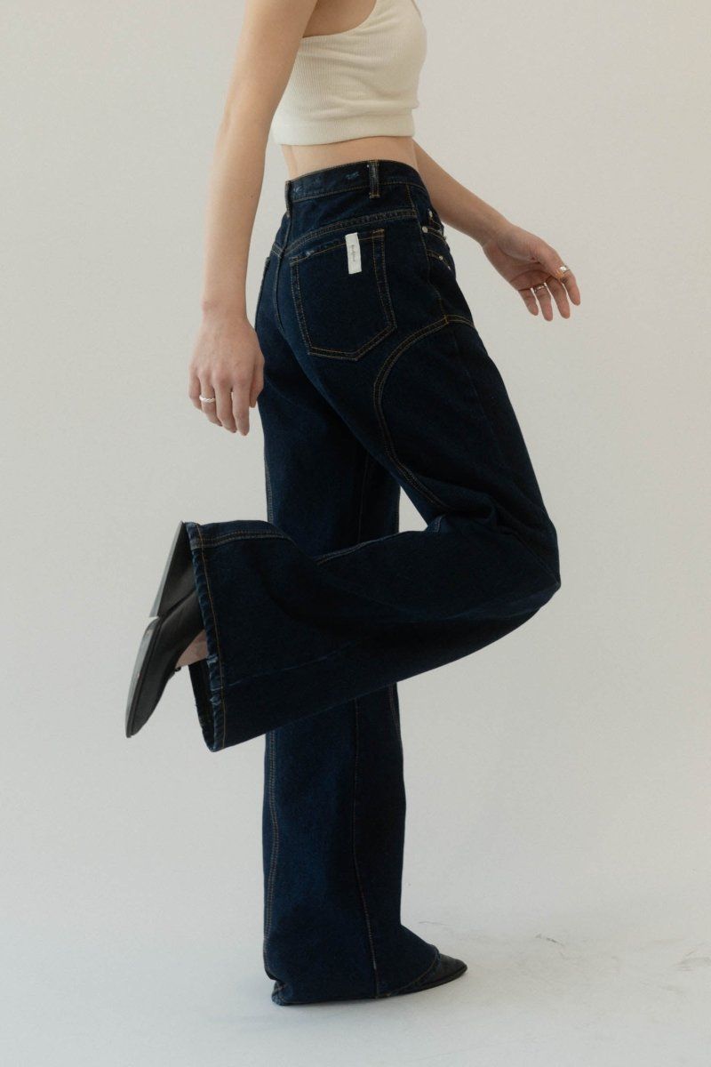 Knuth Marf - bell bottom denim pants(unisex) / ベルボトム デニム