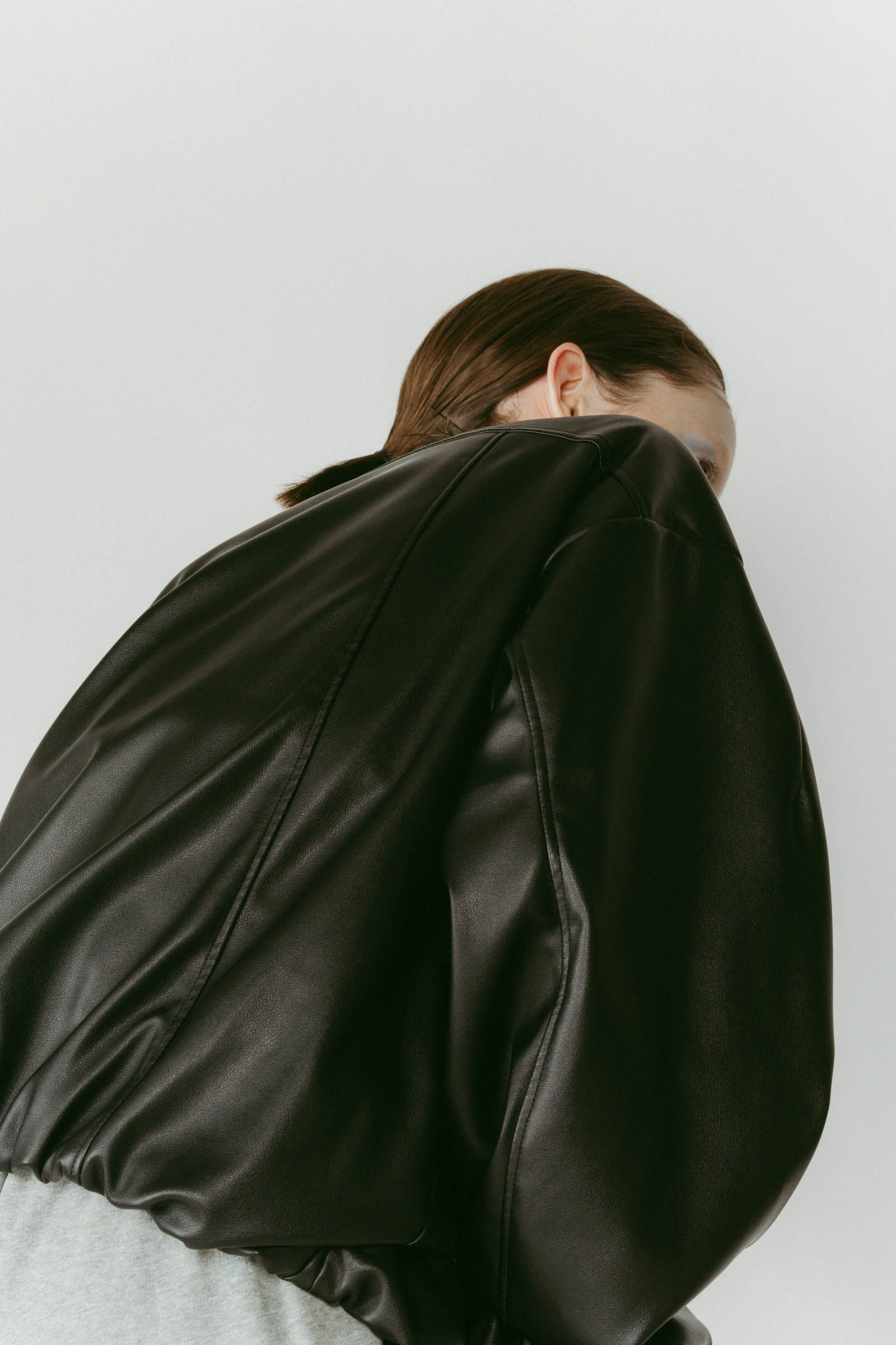 Knuth Marf - voluminous leather jacket(unisex) / ボリュームレザー