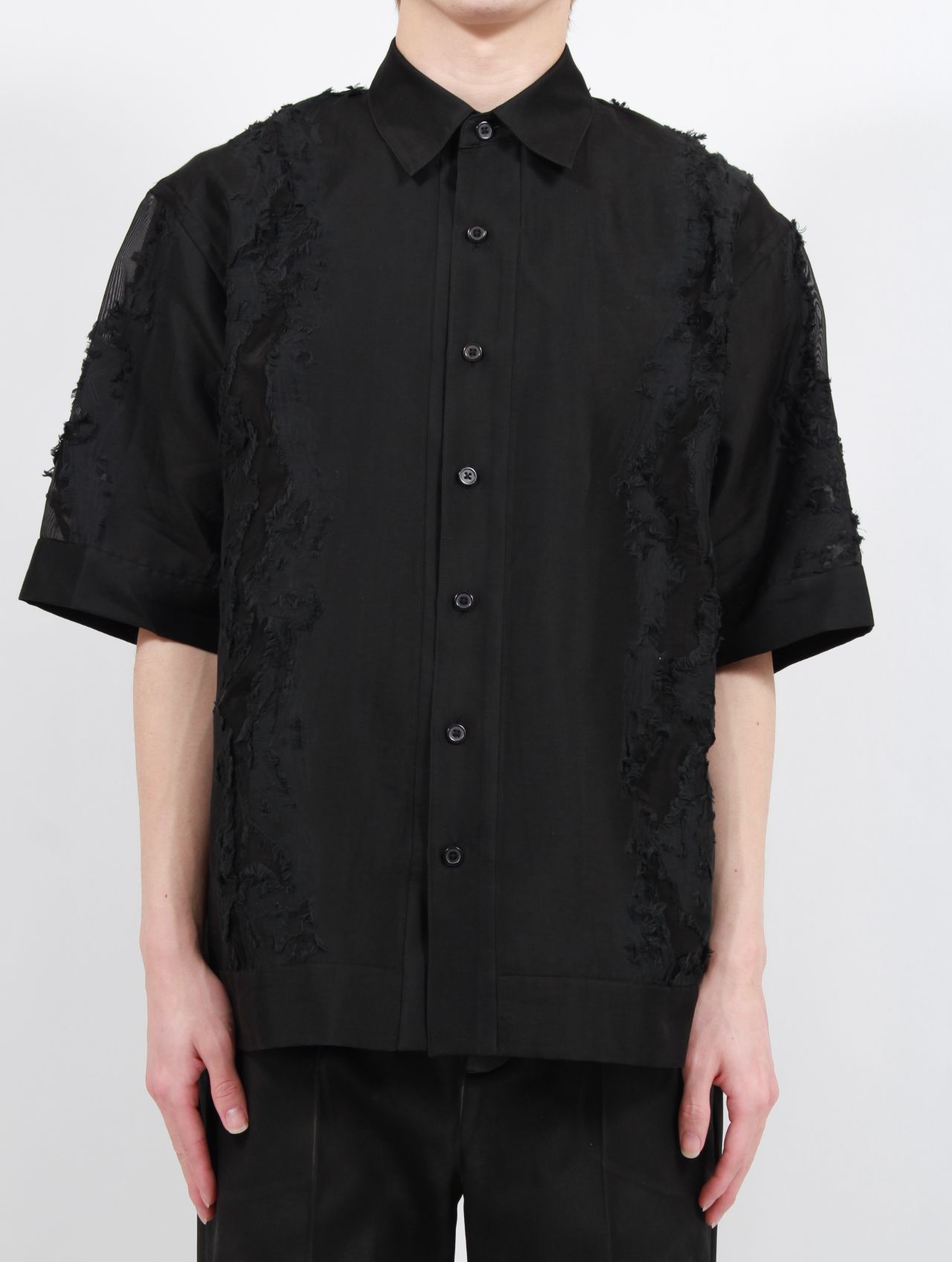 TAAKK - 【25SS】ジャガード ショート スリーブ 半袖 シャツ / SHORT