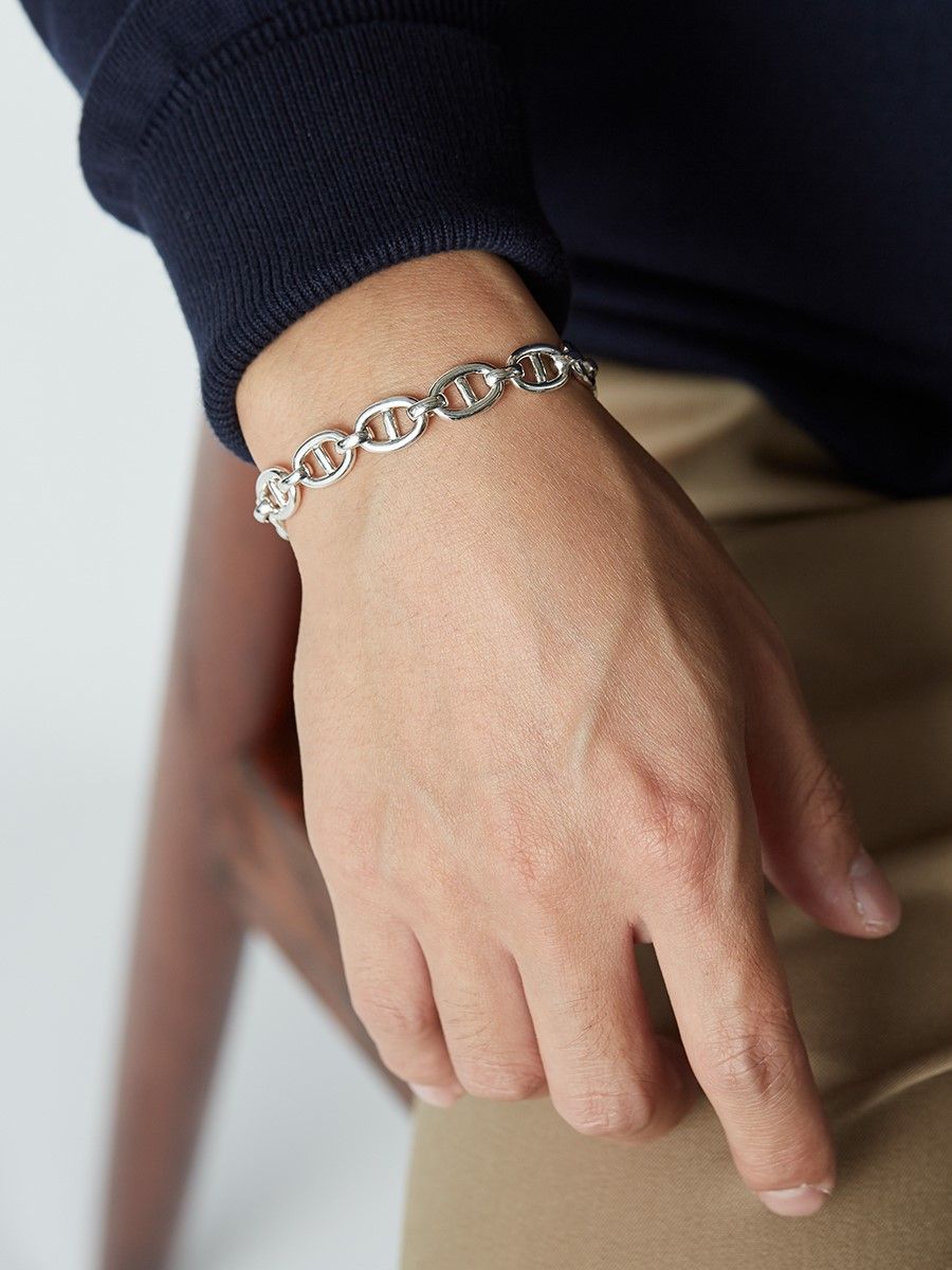 XOLO - アンカー リンク ブレスレット / ANCHOR LINK BRACELET-10mm