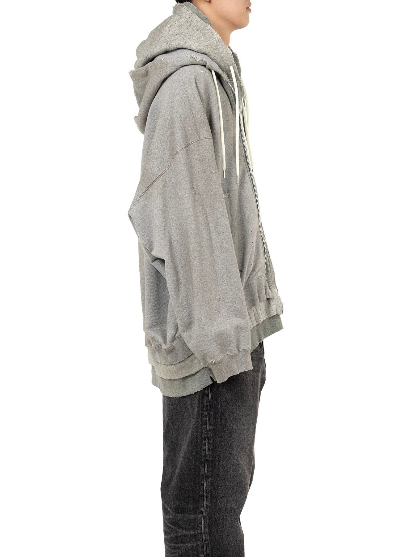 Maison MIHARA YASUHIRO - 【25AW】トリプル レイヤード パーカー