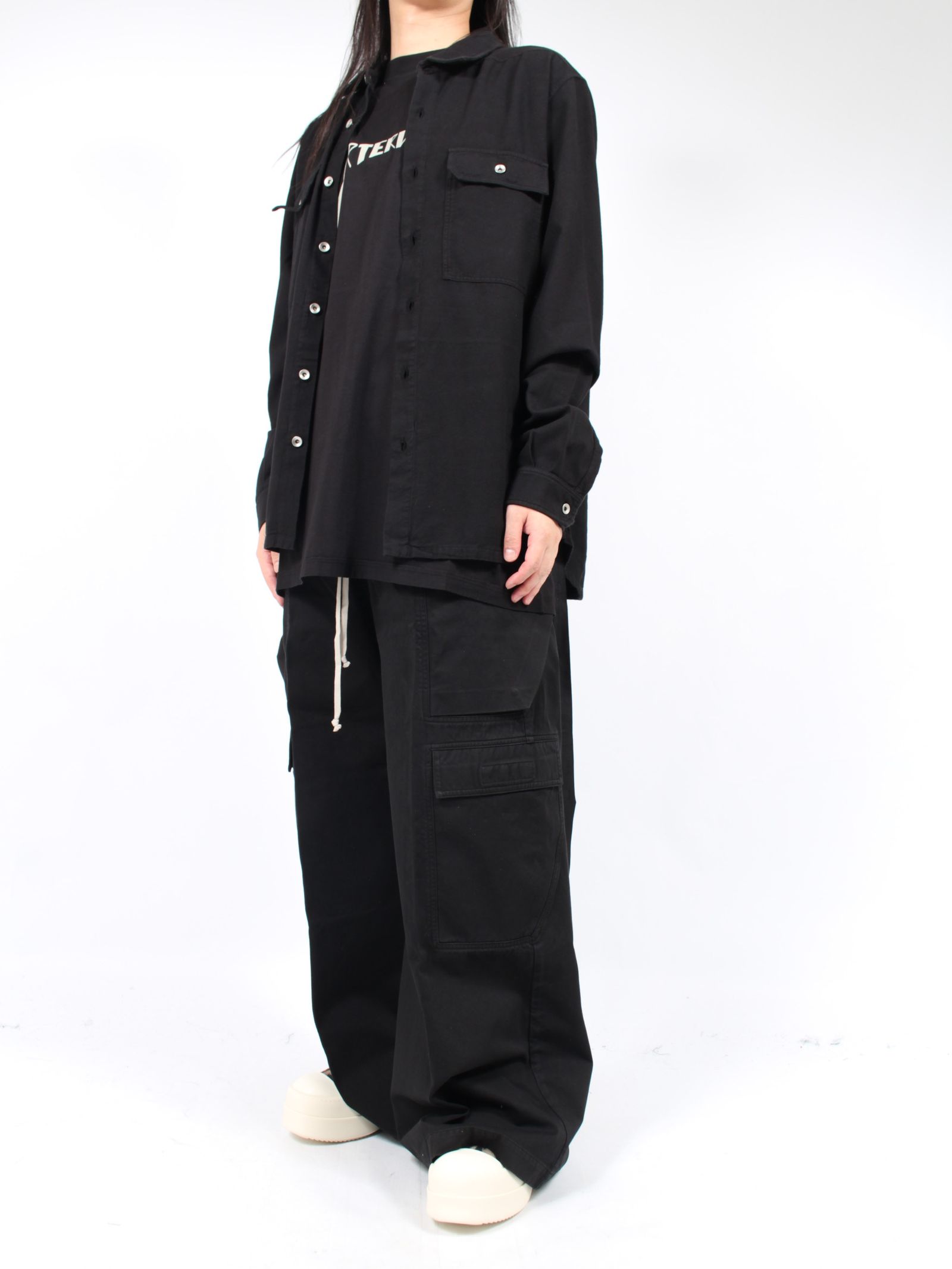 RICK OWENS DRKSHDW - 【25AW】ダブル カーゴ ジャンボ ベラパンツ