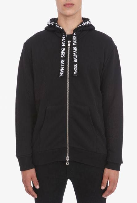 BALMAIN - 【SENSE9月号掲載】ロゴ ドローストリング ジップアップ