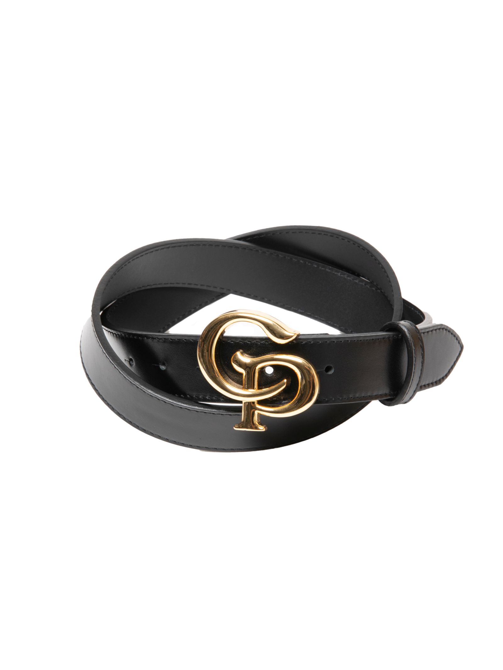 COOTIE PRODUCTIONS - Symbol Buckle Leather Belt / GOLD / ベルト