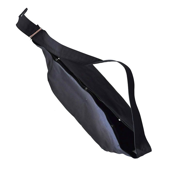 ENDS and MEANS - Newspaper Bag / Black | Stripe Online Store