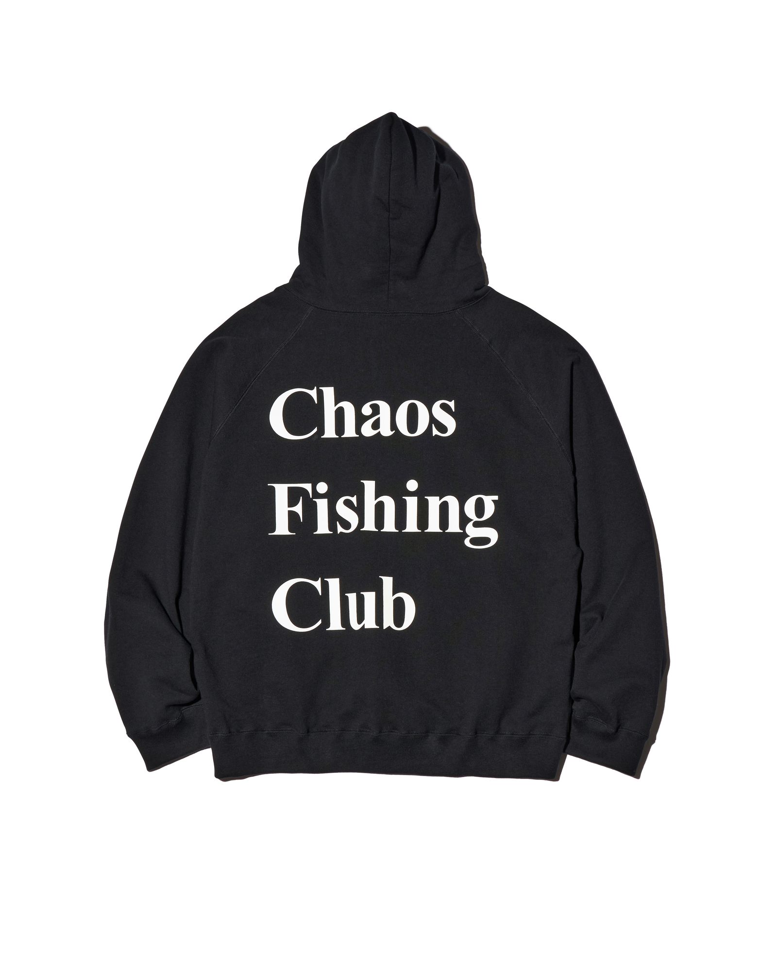 Chaos Fishing Club - Logo Zip Up Hoodie / BLACK | Stripe Online Store