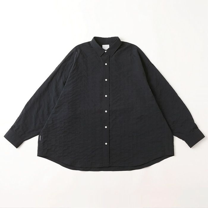 Stripes For Creative - SFC NYLON STITCHED SHIRTS | D NAVY | Stripe