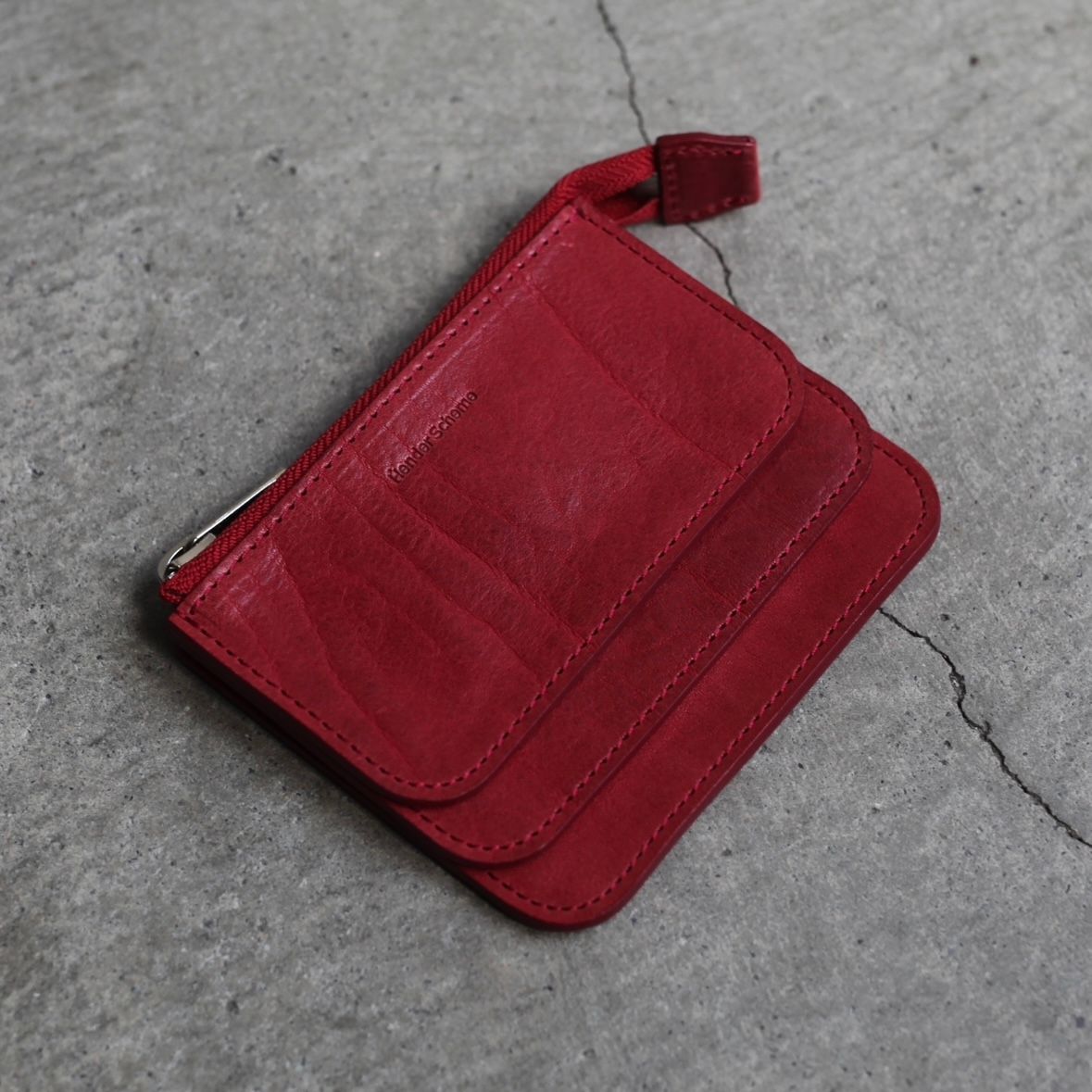Hender Scheme - 【残り一点】3 Layered Purse(RED) | ACRMTSM ONLINE