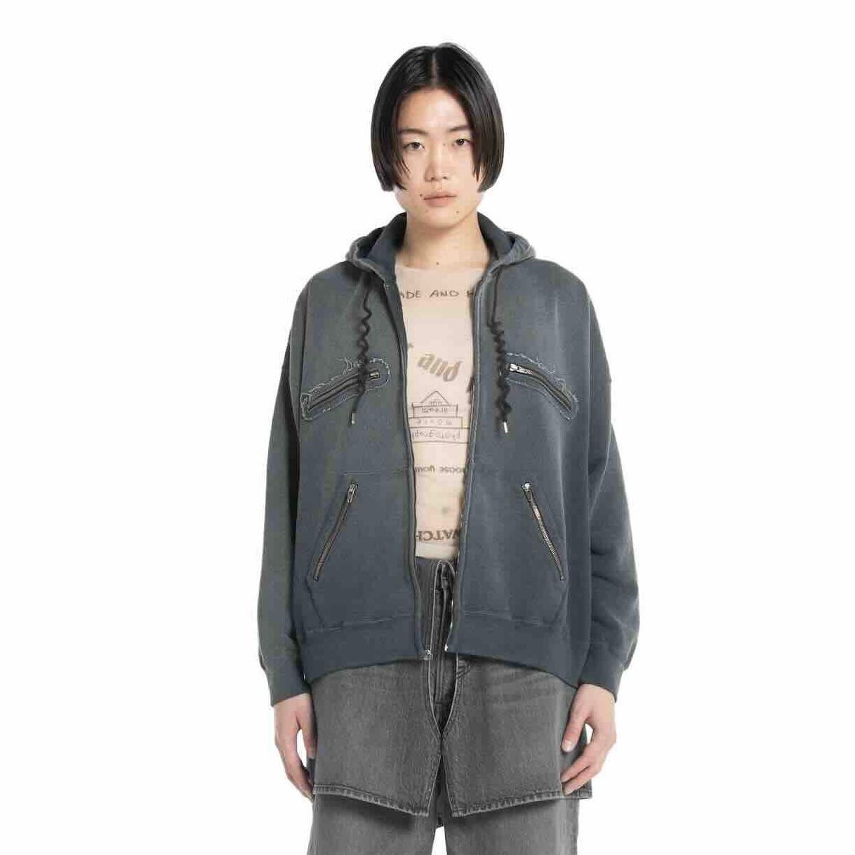 DAIRIKU - 【残り一点】5-Zip Vintage Dyed Hoodie | ACRMTSM ONLINE STORE