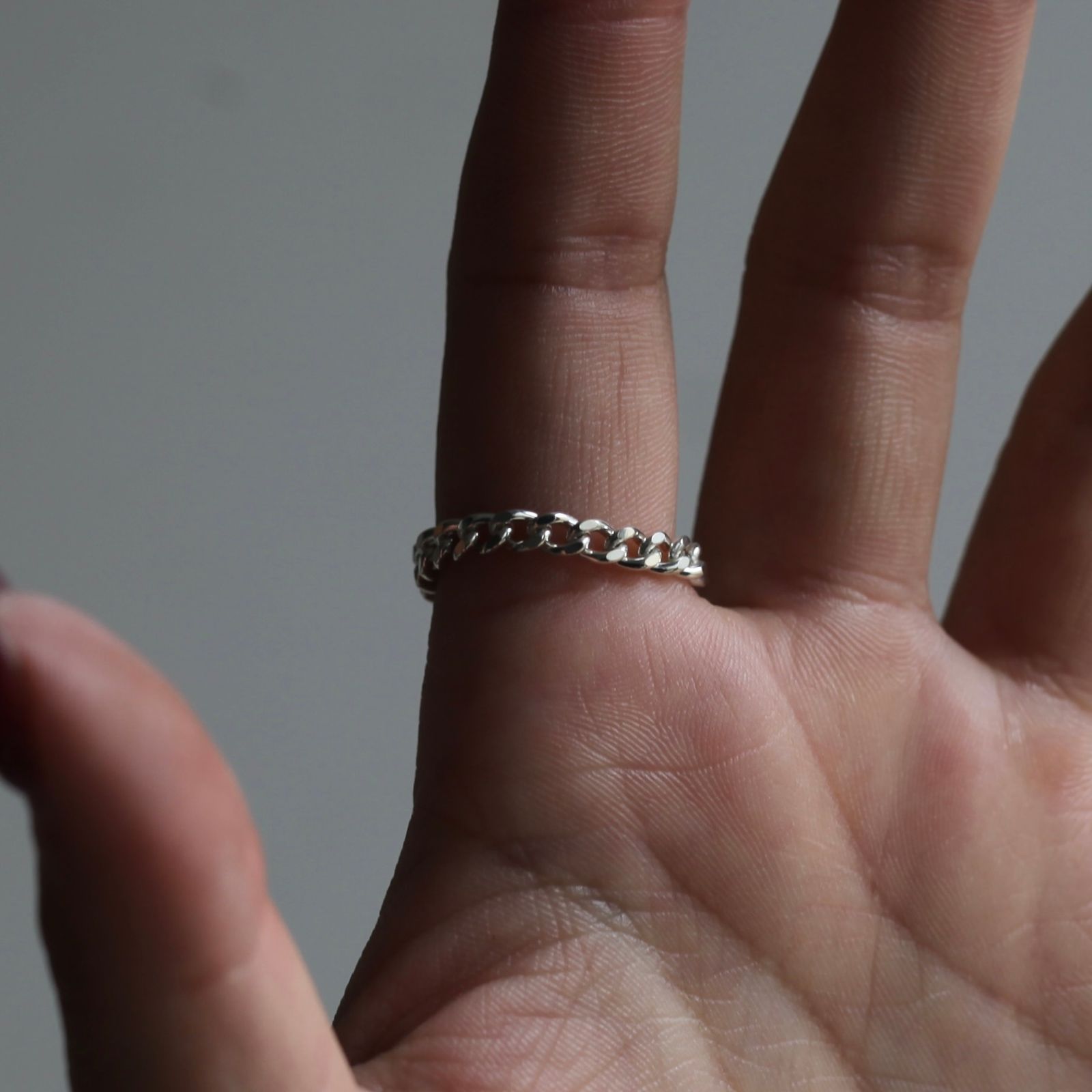 Garden of Eden - 【残り一点】Curb Chain Ring(ANTIQUE×10K GOLD