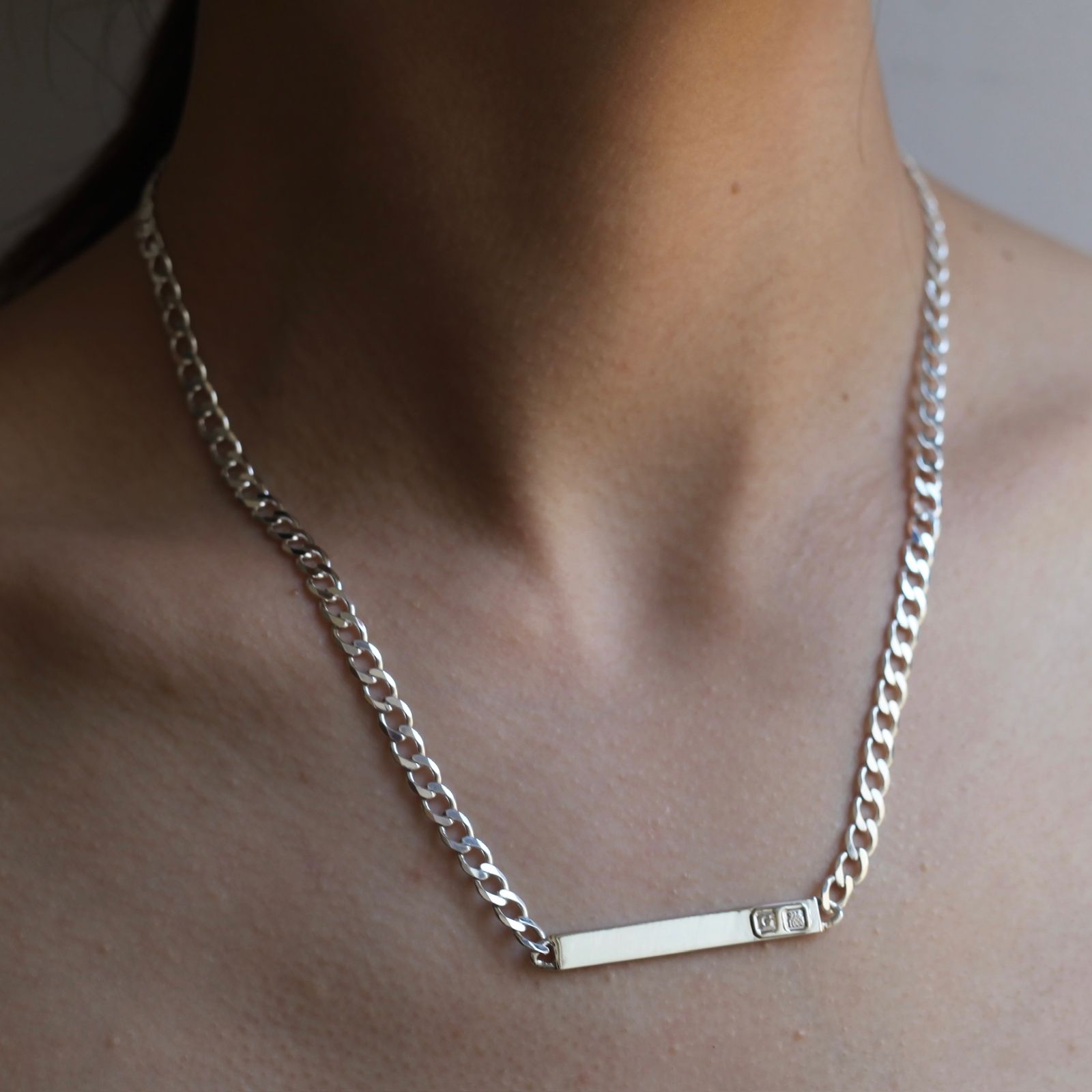 Garden of Eden - 【残り一点】ID Necklace Small(SILVER) | ACRMTSM