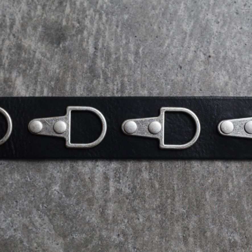 Thug Club - 【残り一点】Full Metal Leather Belt | ACRMTSM ONLINE STORE