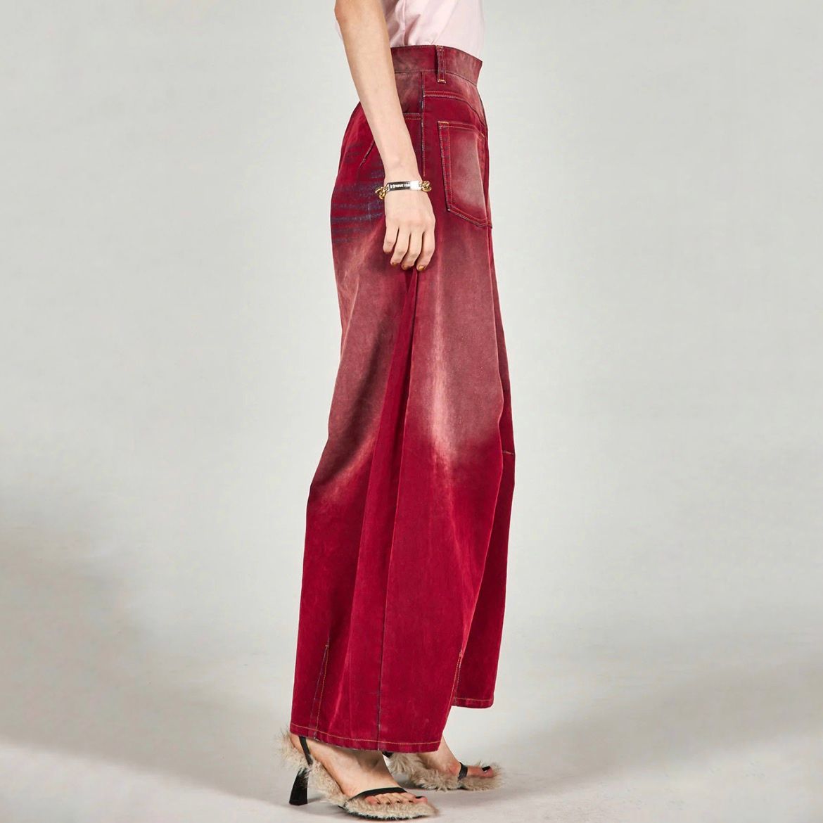 PRANK PROJECT - 【残り一点】Flocky Denim Pants | ACRMTSM ONLINE STORE