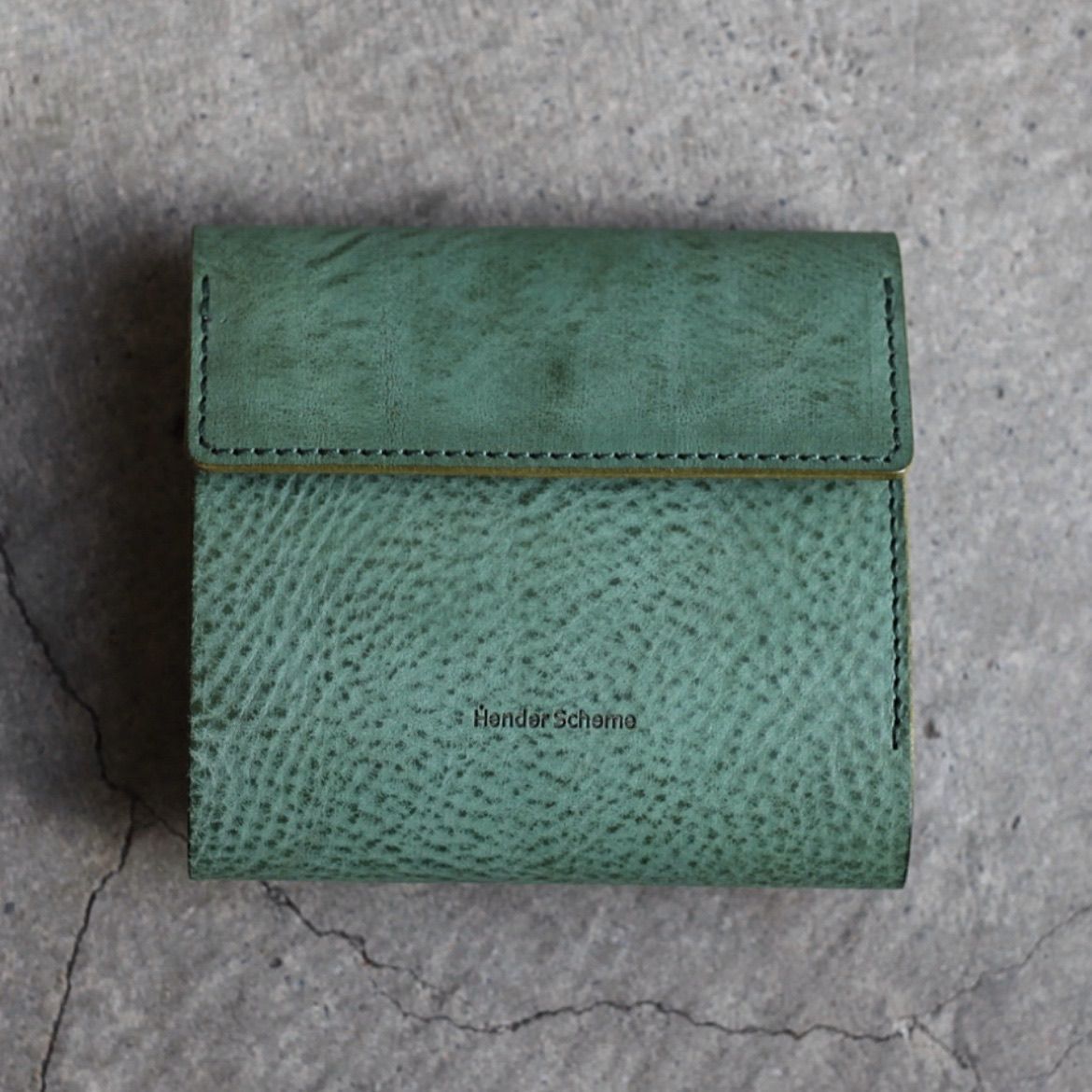 Hender Scheme - 【残りわずか】Clasp Wallet(GREEN) | ACRMTSM ONLINE