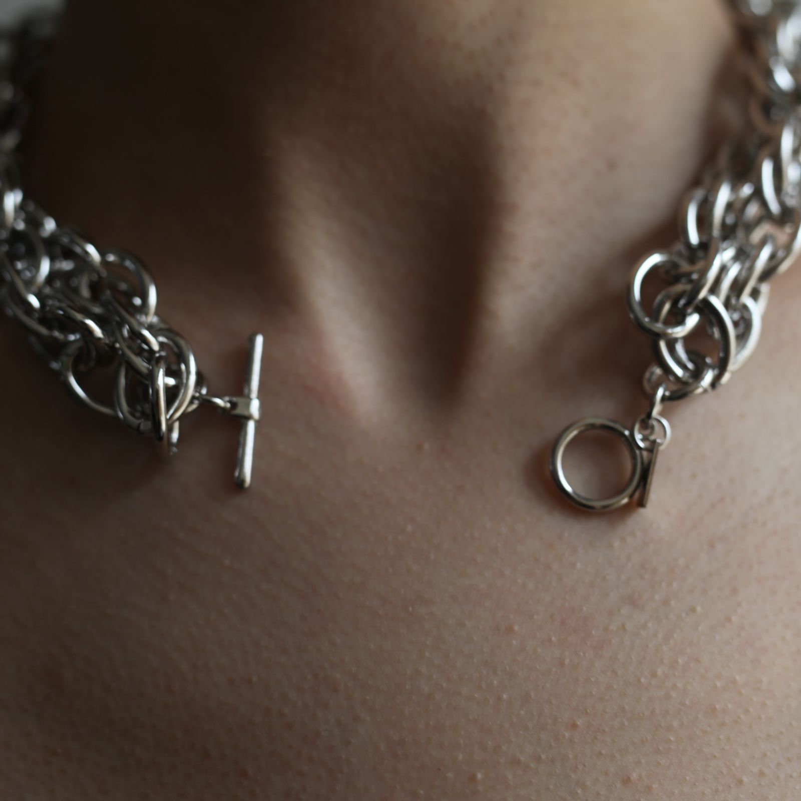 LITTLEBIG - 【残りわずか】W Chain Necklace(SILVER) | ACRMTSM