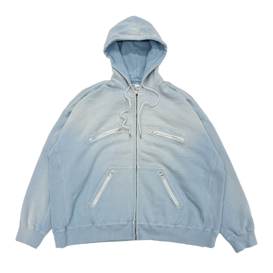 DAIRIKU - 【残り一点】5-Zip Vintage Dyed Hoodie | ACRMTSM ONLINE STORE