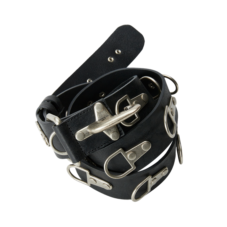 Thug Club - 【残り一点】Full Metal Leather Belt | ACRMTSM ONLINE STORE