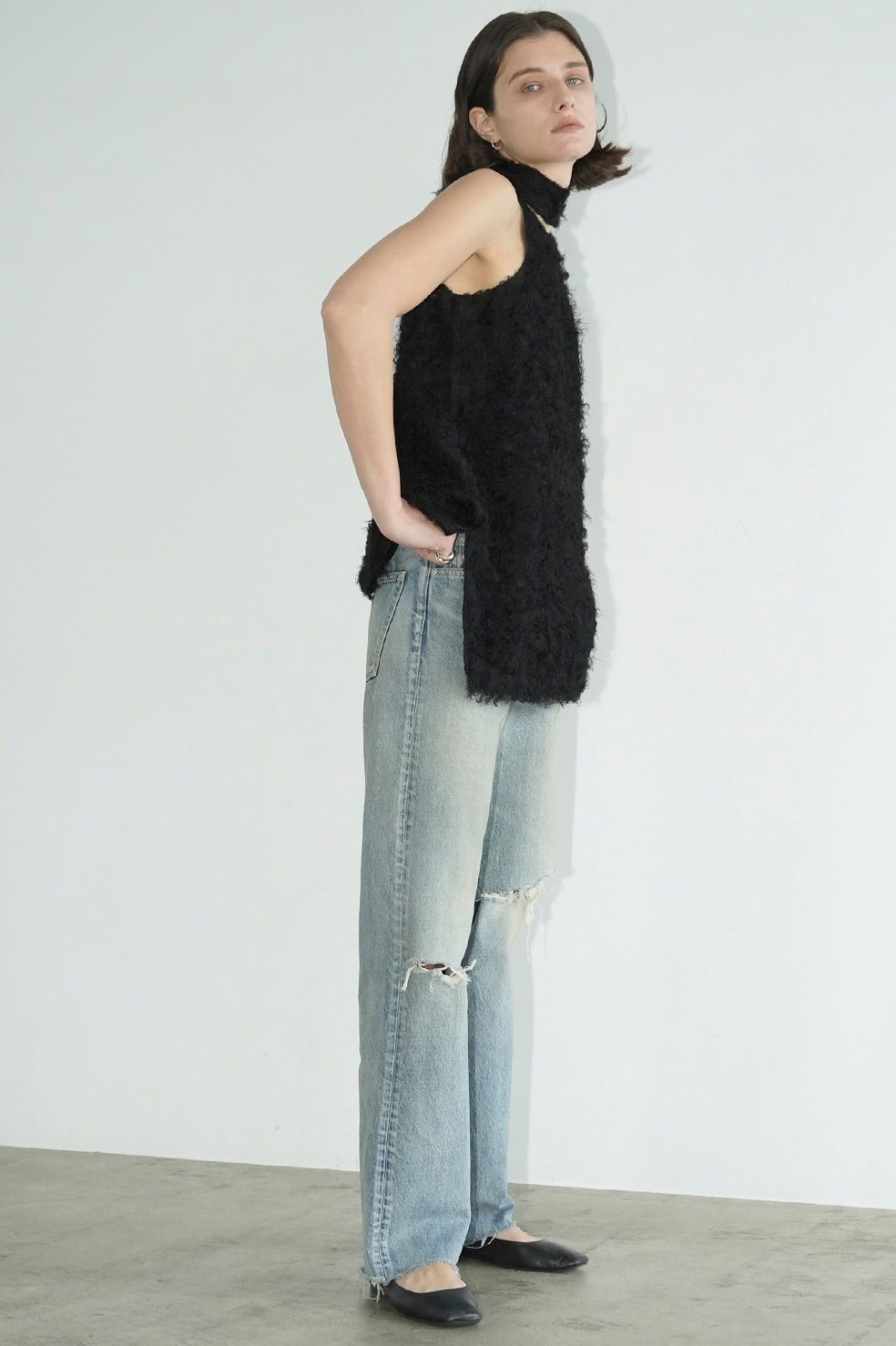 CLANE - クラッシュ デニムパンツ - CRASH DENIM PANTS | ADDICT WEB SHOP