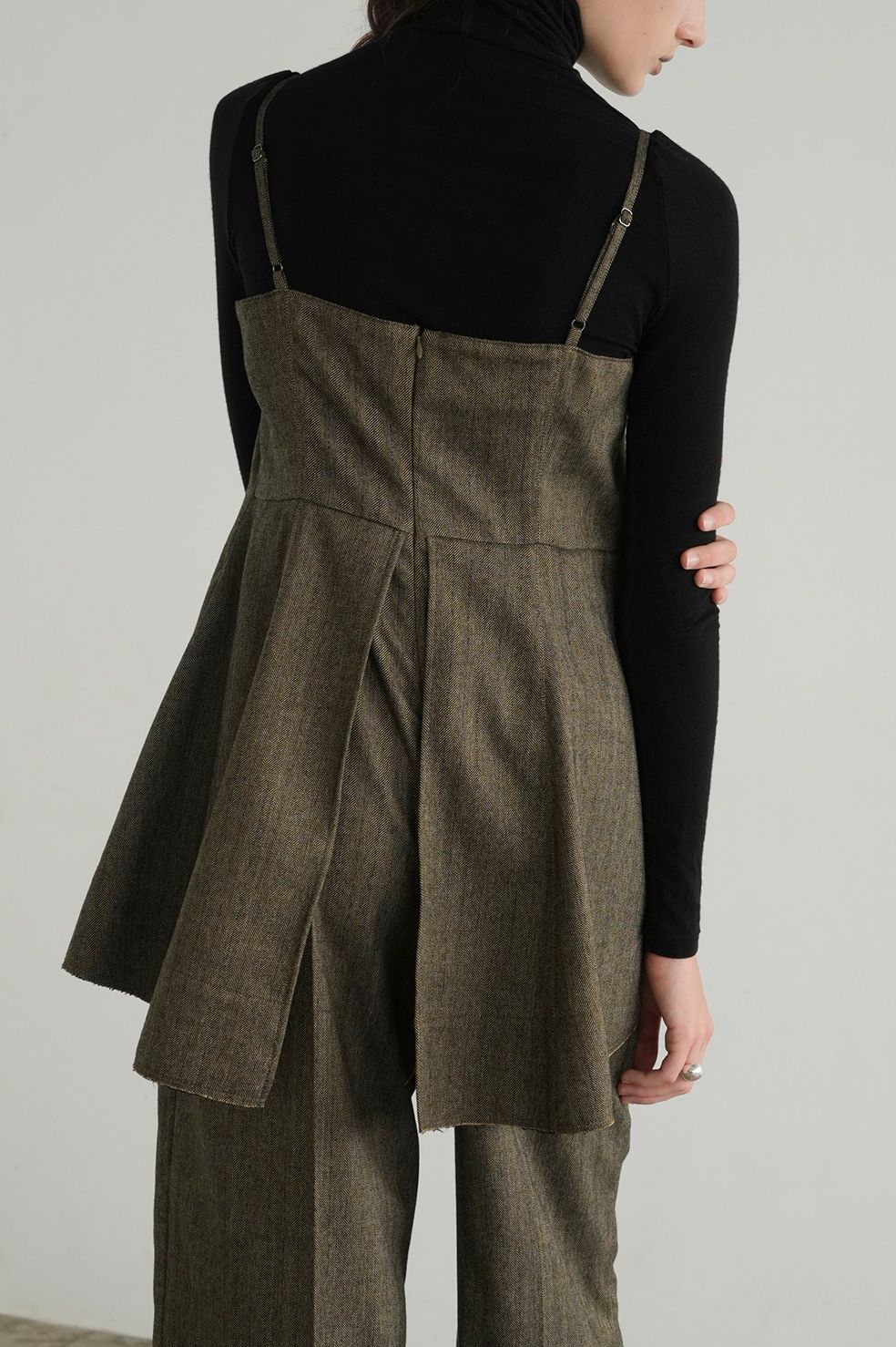 CLANE - ドッキング オールインワン - PEPLUM BUSTIER ALL IN ONE