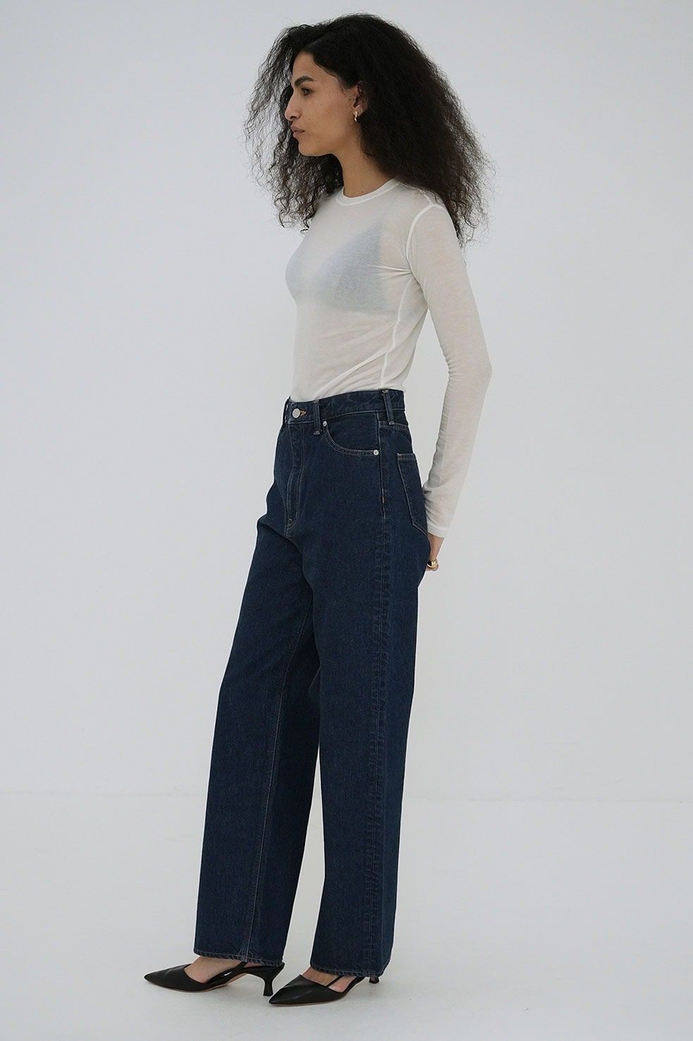 CLANE - セコンドデニムパンツ ブルー - SECOND DENIM PANTS | ADDICT