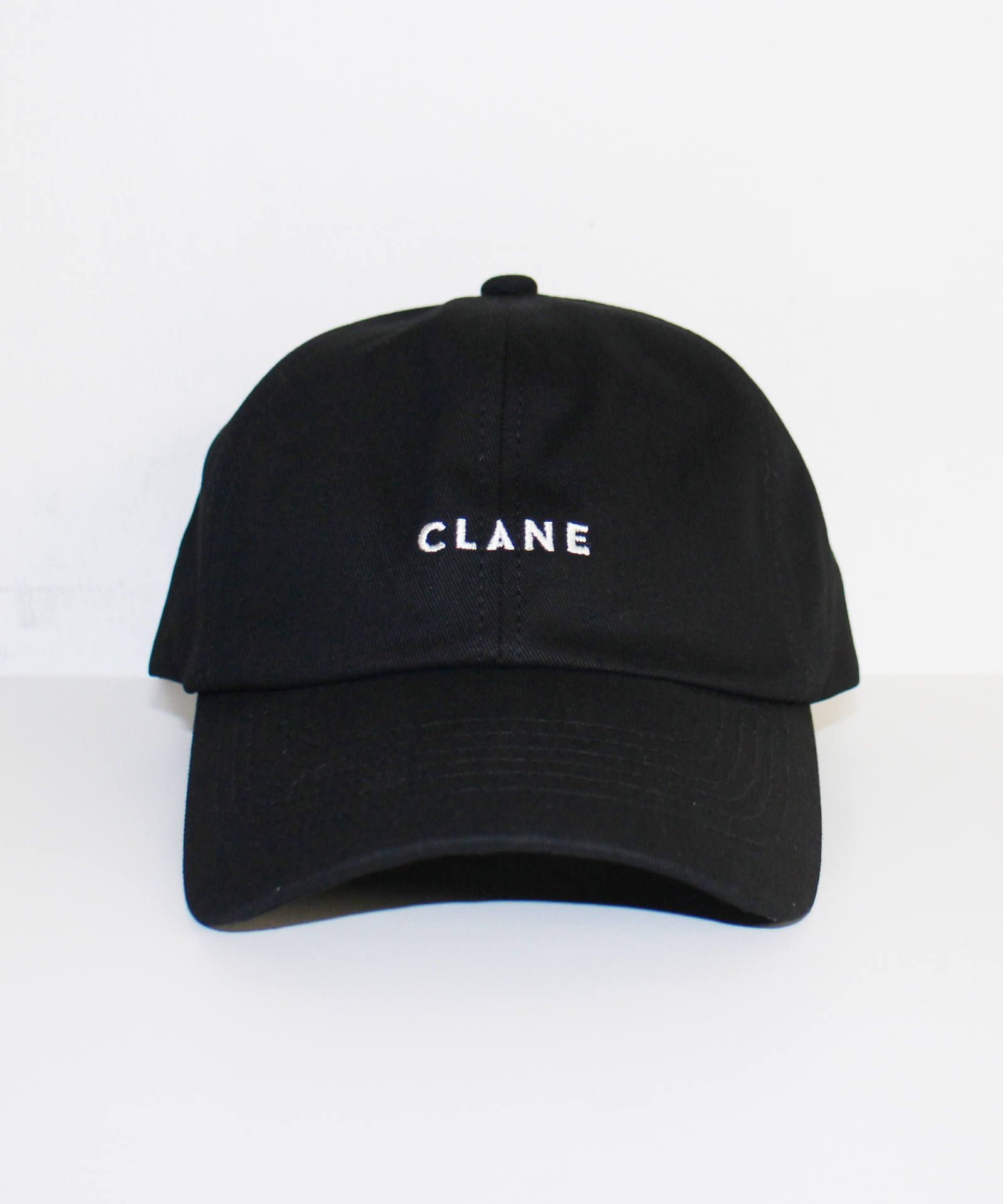 CLANE - ロゴキャップ - CLANE CAP - BLACK | ADDICT WEB SHOP