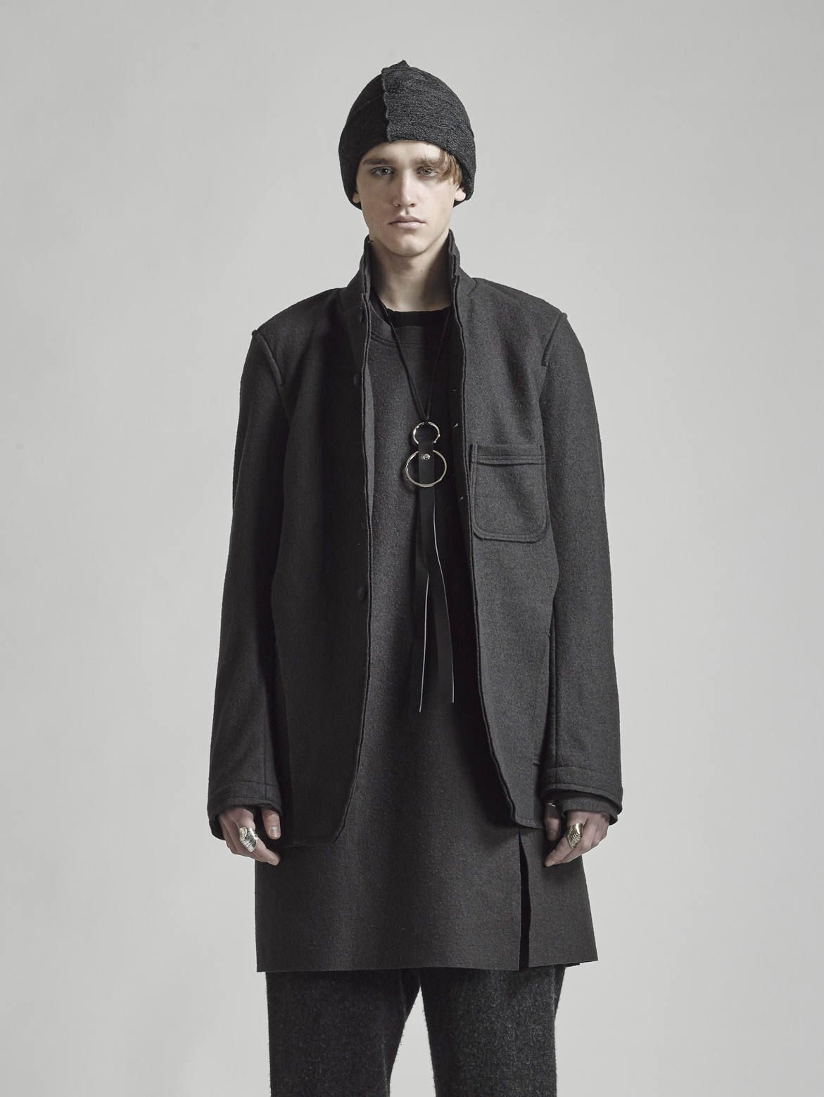 The Viridi-anne - 縮絨ウールジャケット | ADDICT WEB SHOP