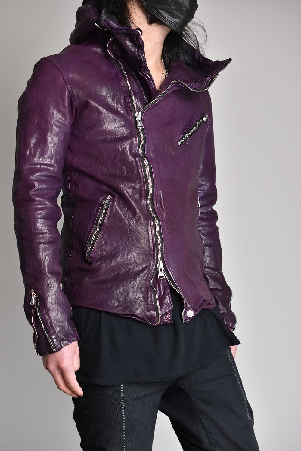 ISAMU KATAYAMA BACKLASH - Japan Shoulder Garment Dye Hooded