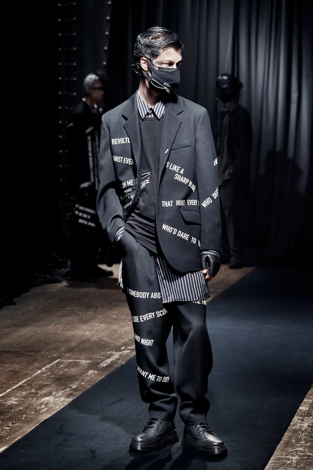 yohji yamamoto - pour homme | 右脇FあきメッセージJ / テーラード