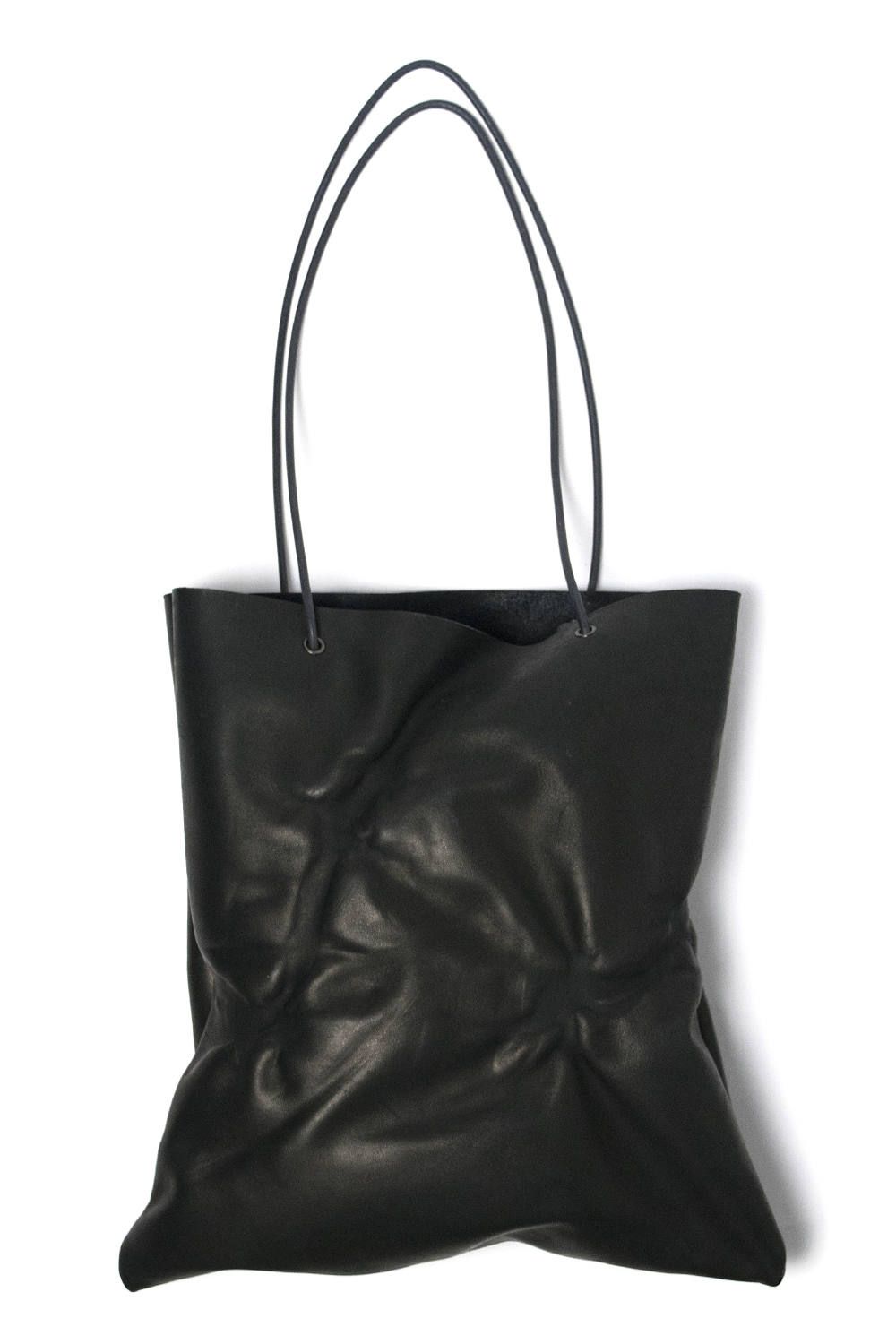 KAGARI YUSUKE - 【ラスト1点】スキントートバッグ [BLACK] / s17-01