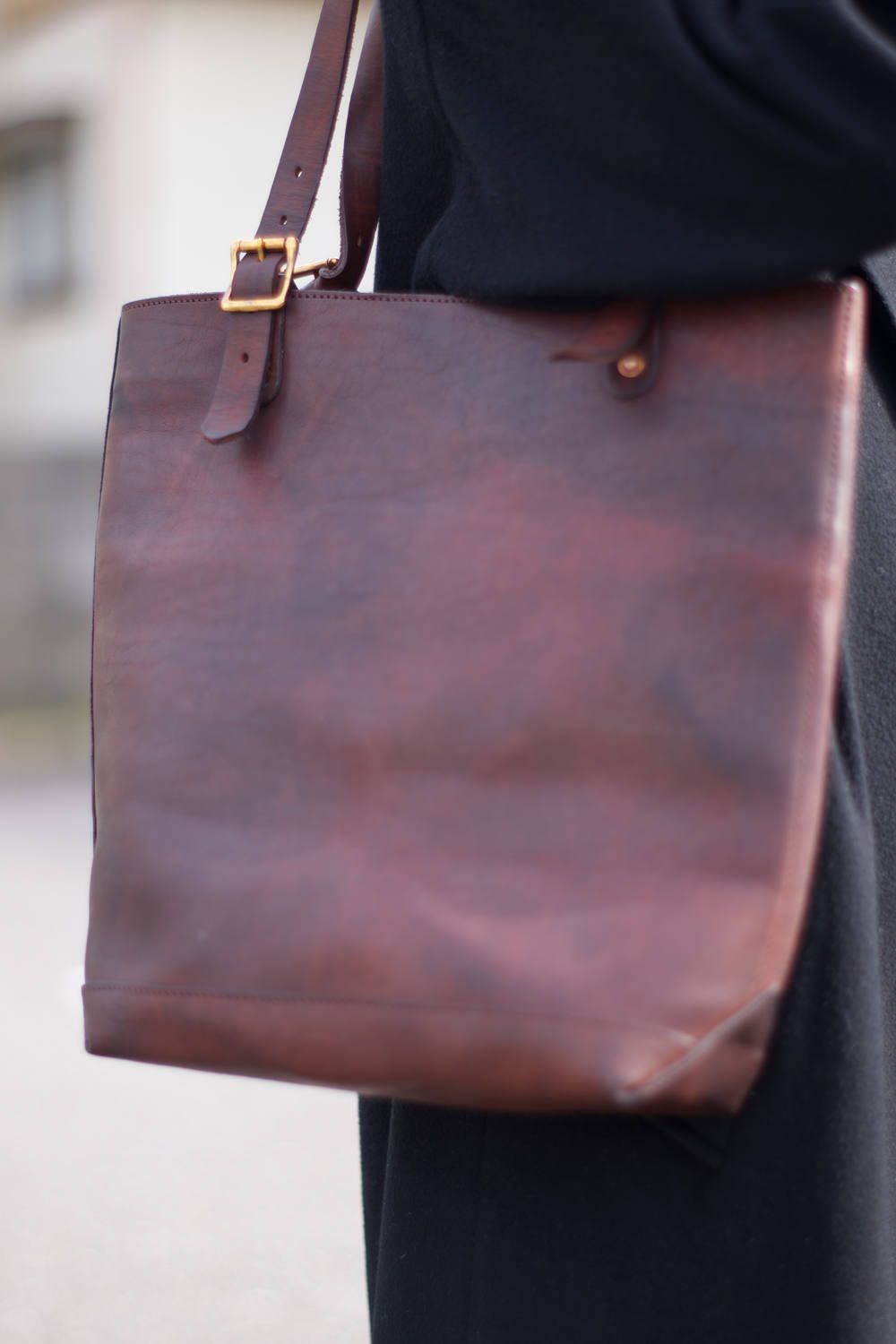 vasco - 【26SS / 予約受付中】LEATHER TRAVEL TOTE BAG - HEIGHT