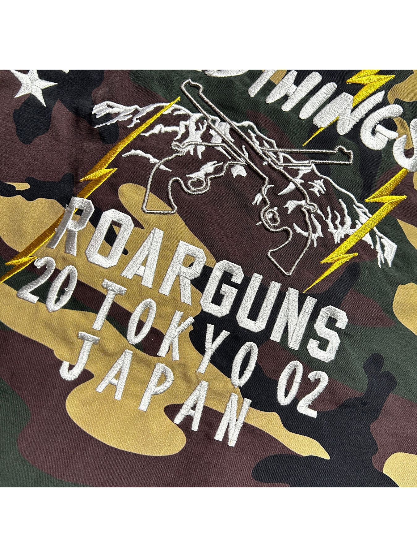 roarguns レオパード柄スカジャンL roarguns レオパード柄スカジャンL
