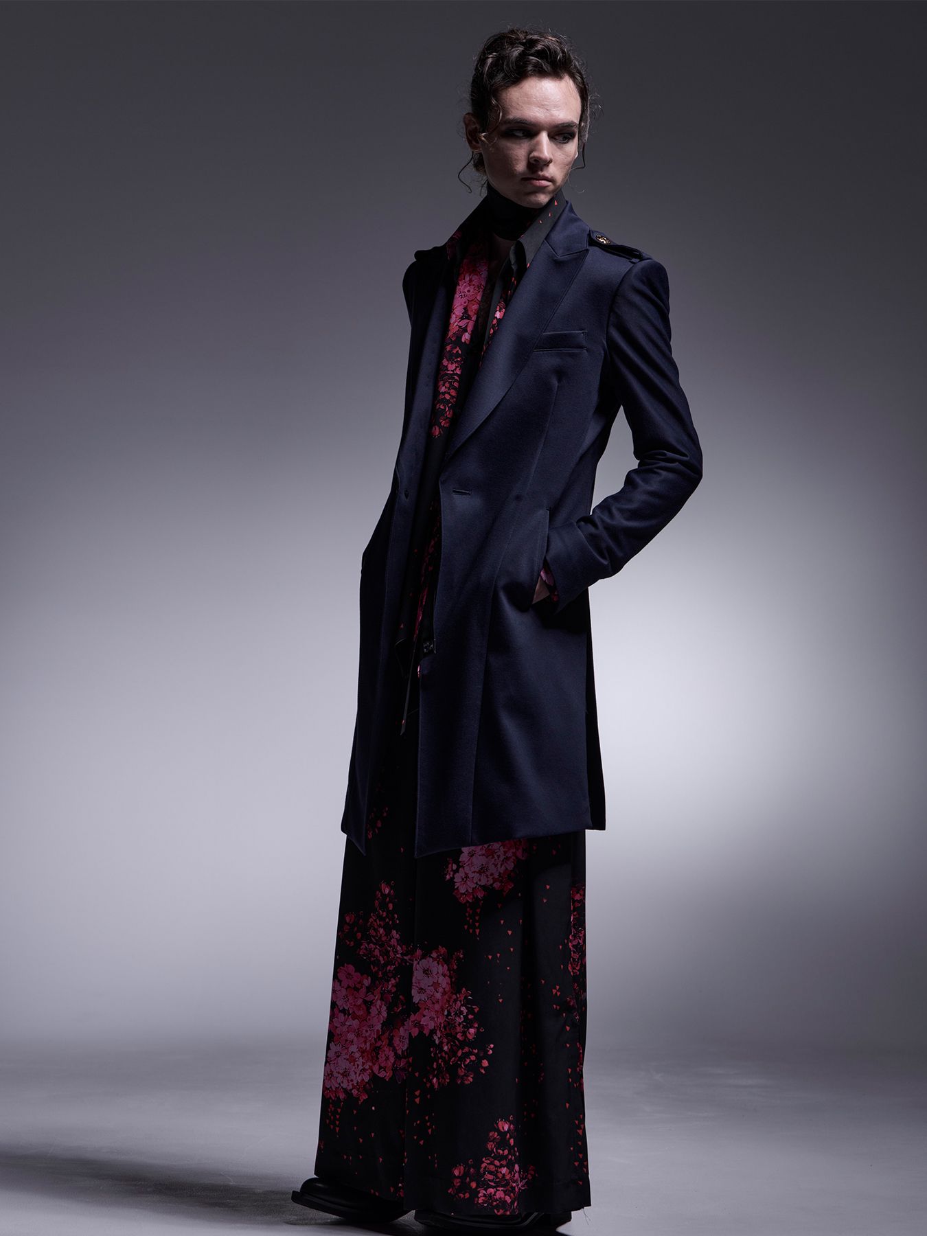 kiryuyrik - Shirt / シャツ / サクラ ブラック&ピンク | BRYAN