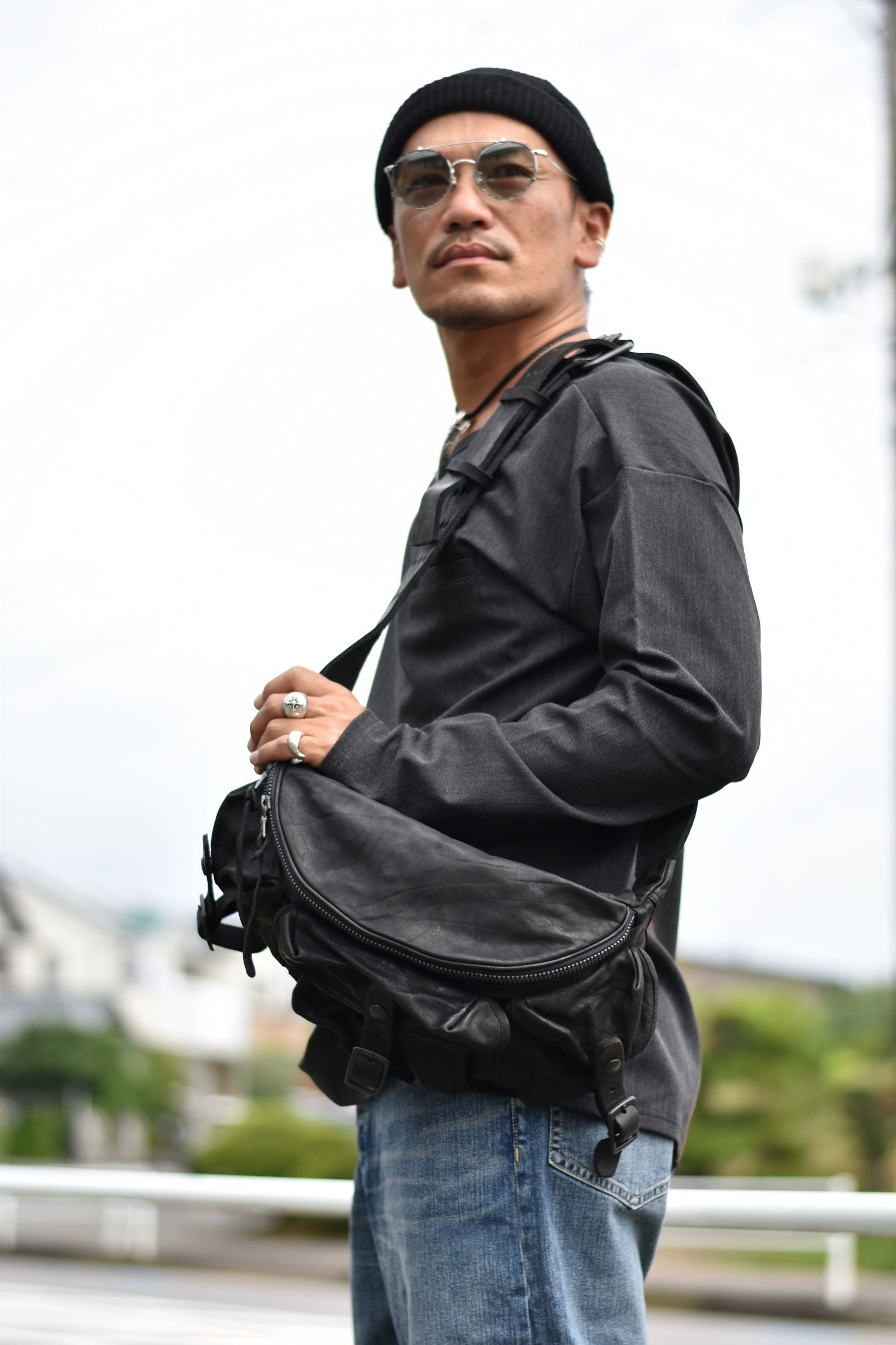 ISAMUKATAYAMA BACKLASH 【50㎜幅3ピンベルトウエストバッグ】 | chord