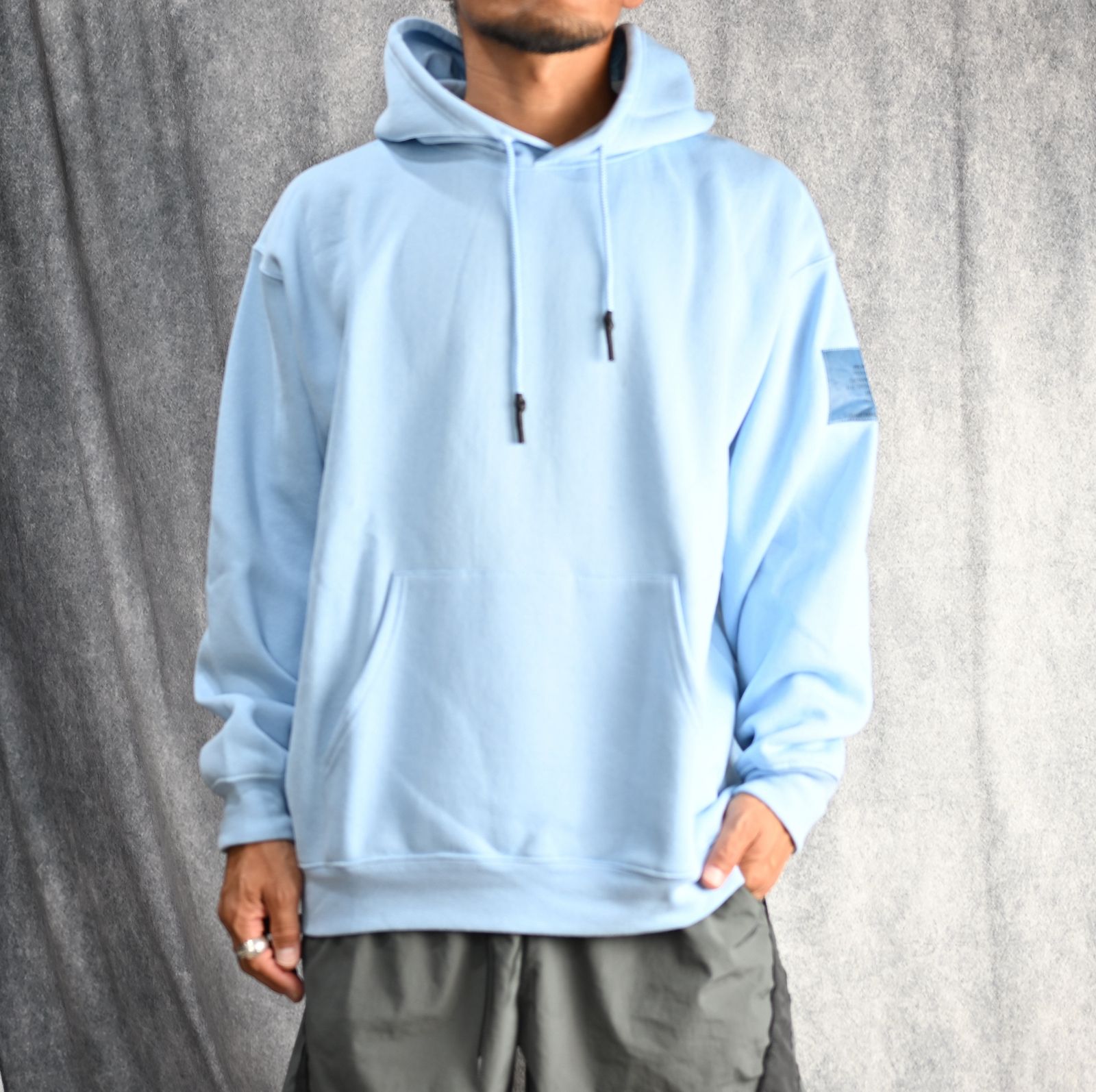 N.HOOLYWOOD - HOODED SWEATSHIRT （L.BLUE） / フーディー スウェット