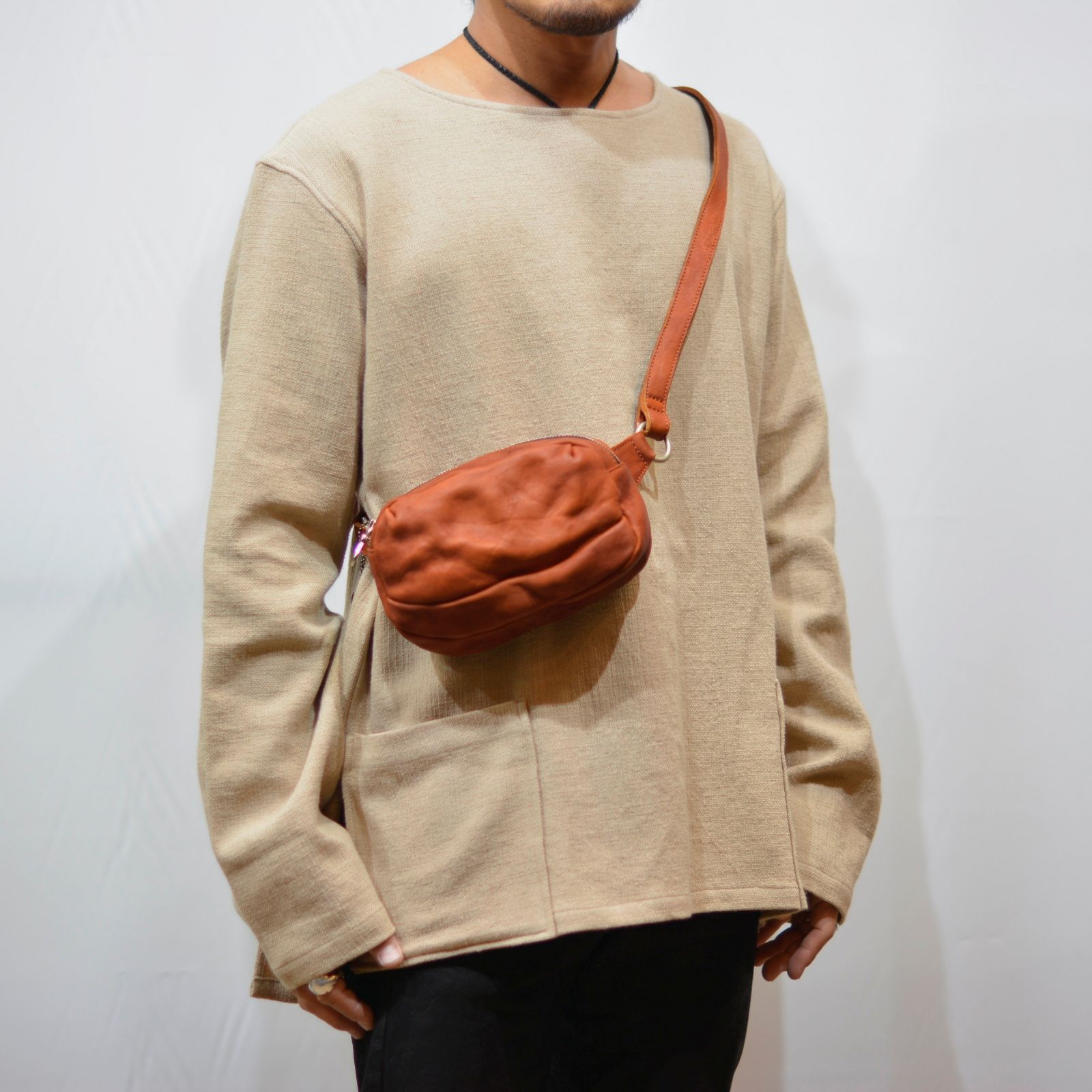 ISAMU KATAYAMA BACKLASH - ジャパンダブルショルダー フルタンニン