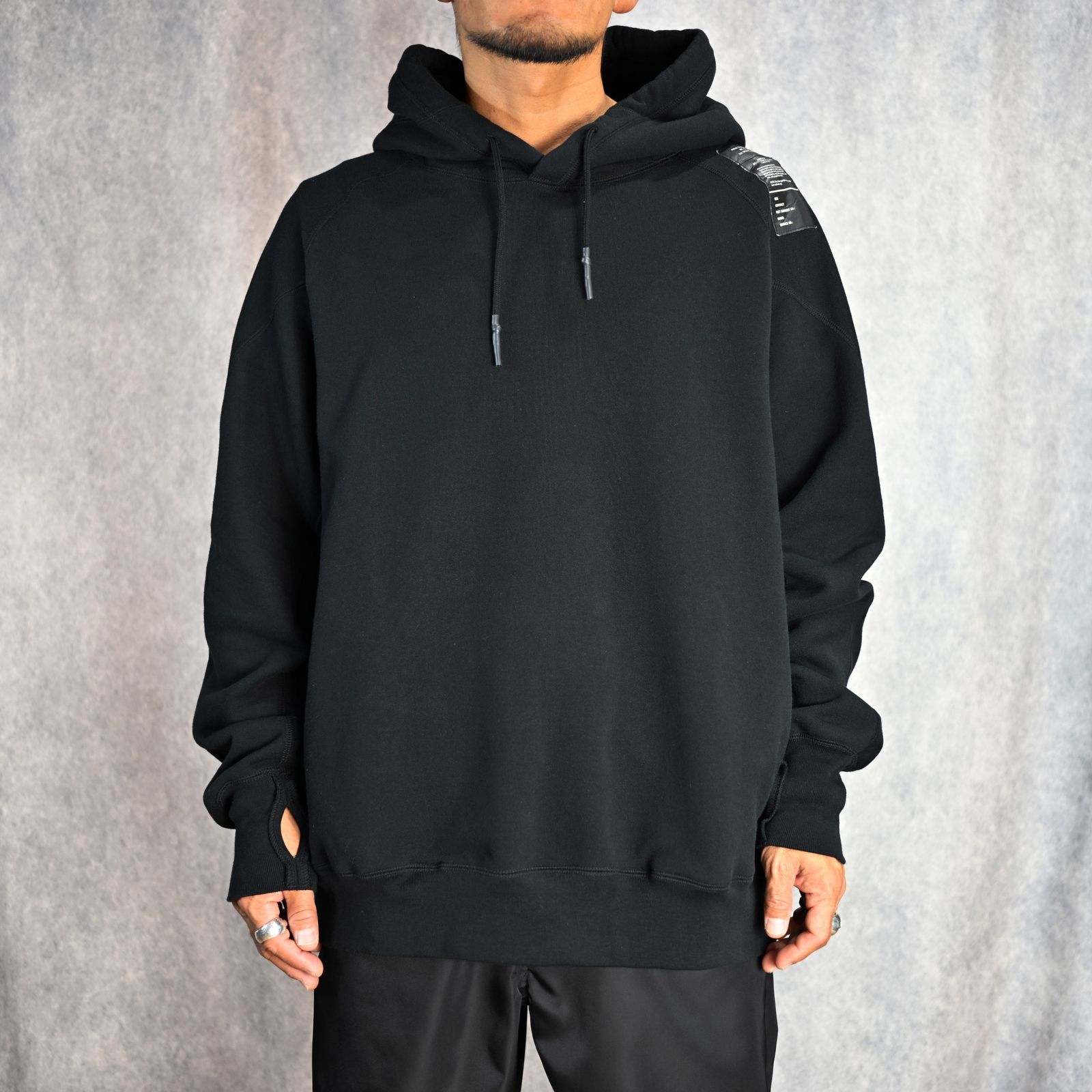 N.HOOLYWOOD - EXCHANGE POCKET HOODIE (BLACK) - フーディー パーカー